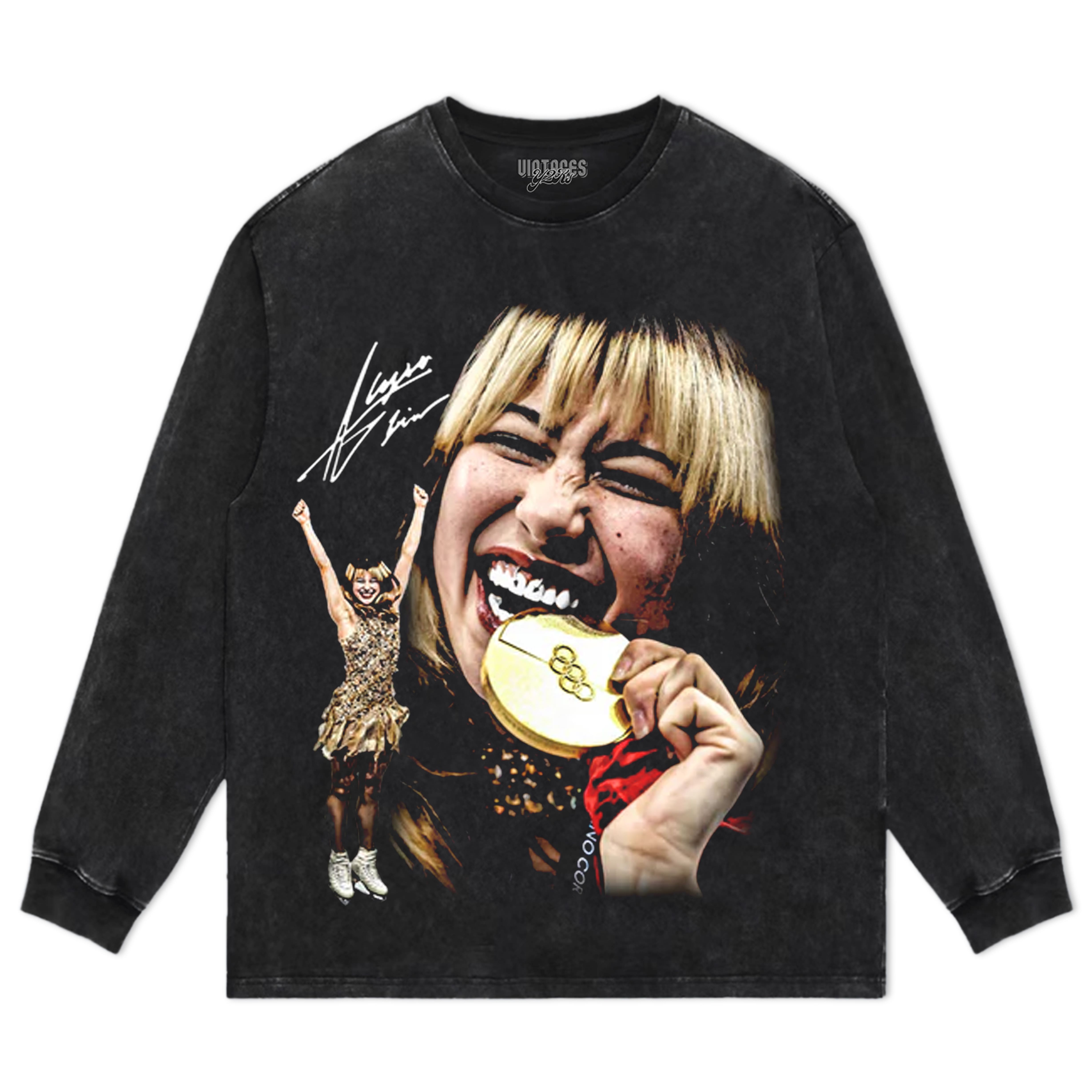 ALYSA LIU - GOLD TEE & LS & HOODIE