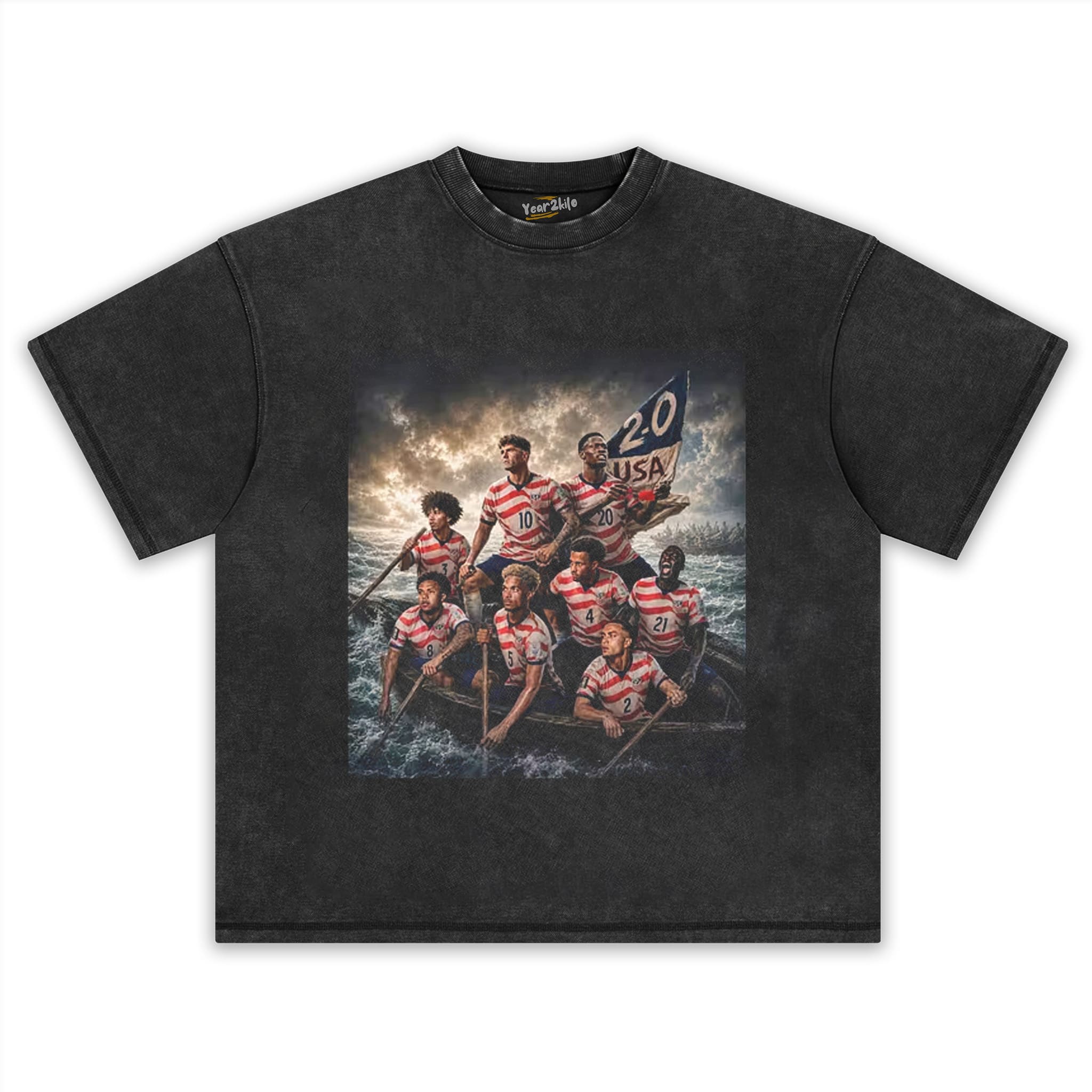 AMERICAN SOCCER TANK TOP & TEE & LONG SLEEVE & LAYERED LS & HOODIE