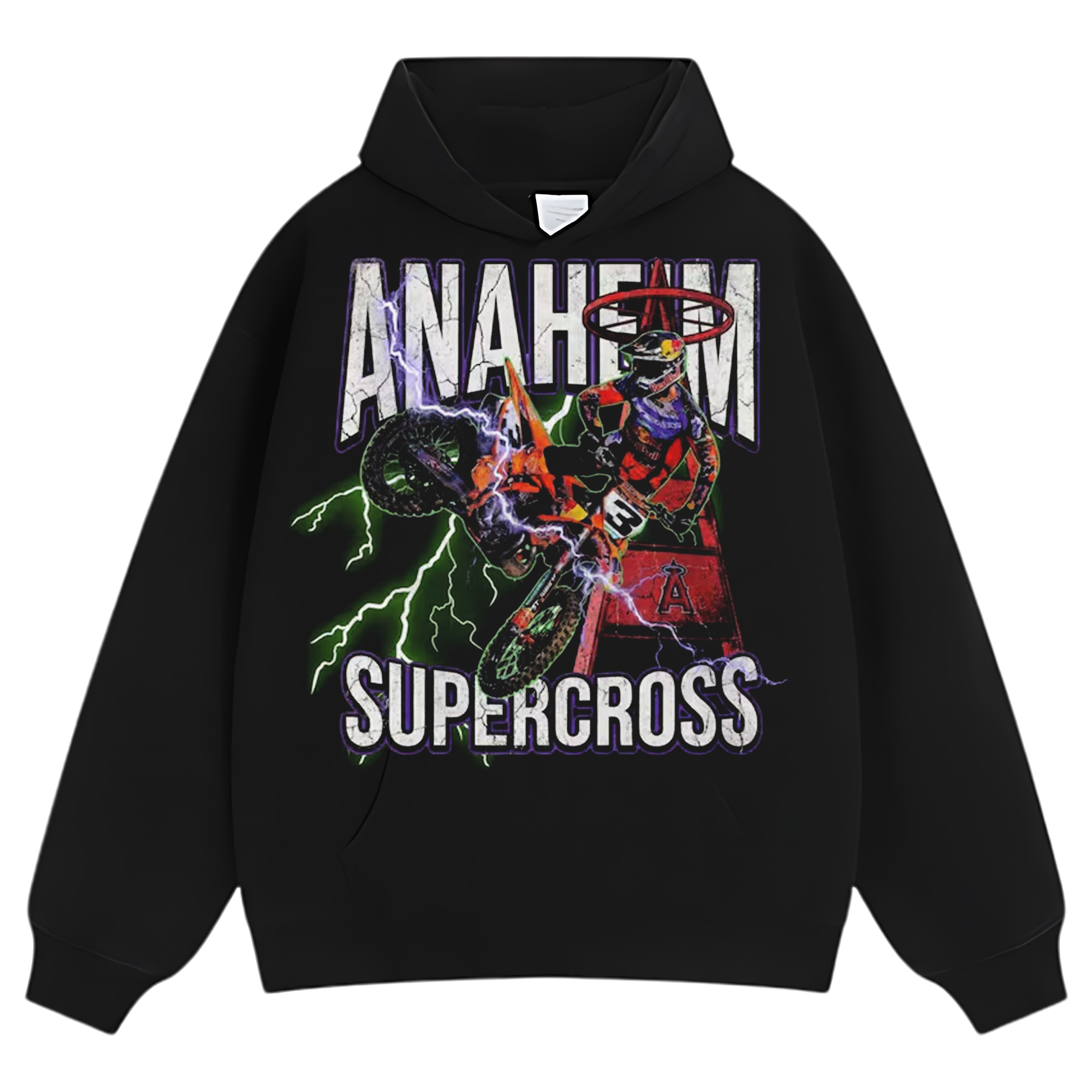 ANAHEIM ELI TOMAC SUPERCROSS MOTOCROSS RIDER TEE & LS & HOODIE