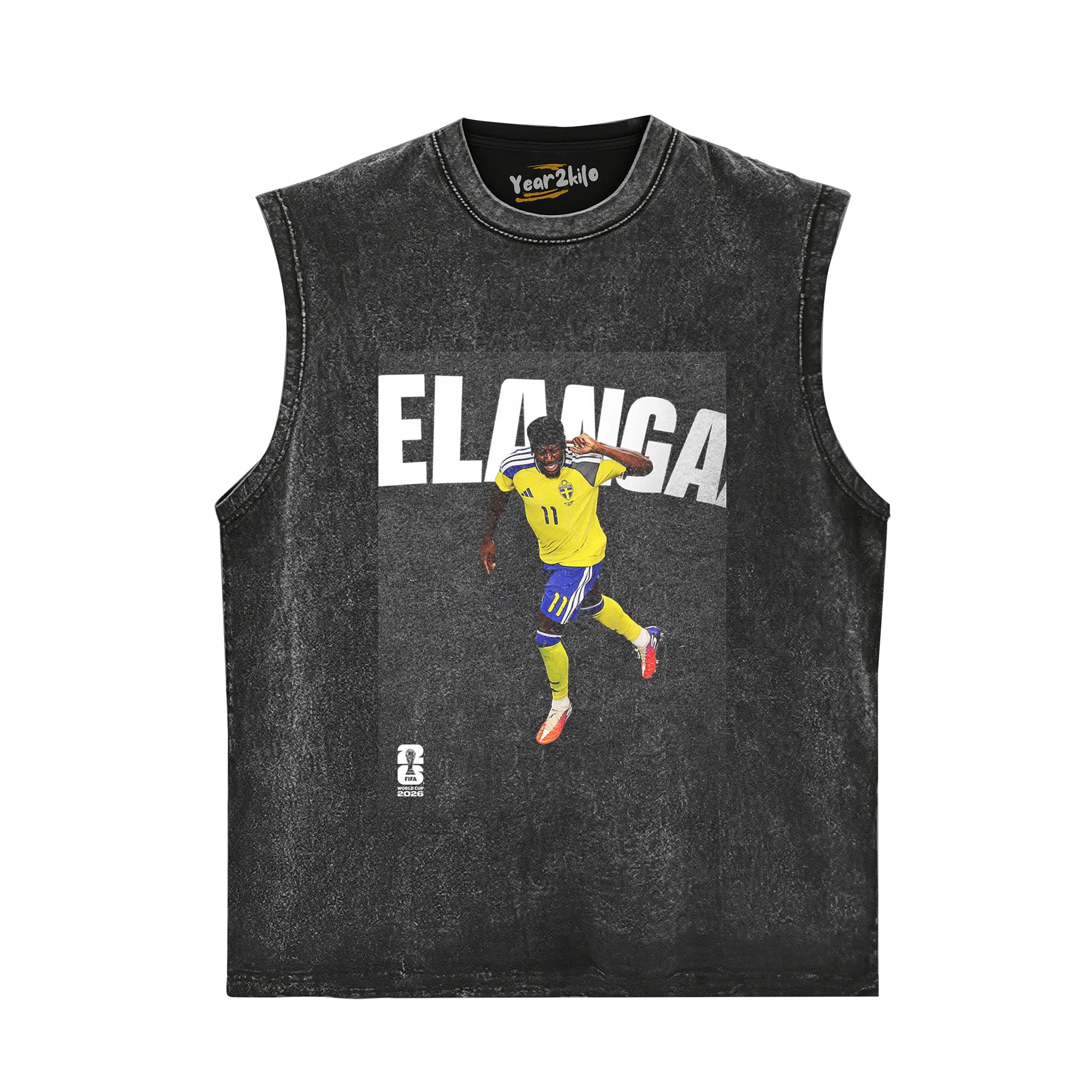 ANTHONY ELANGA SWEDEN V2 TANK TOP & TEE & LONG SLEEVE & LAYERED LS & HOODIE
