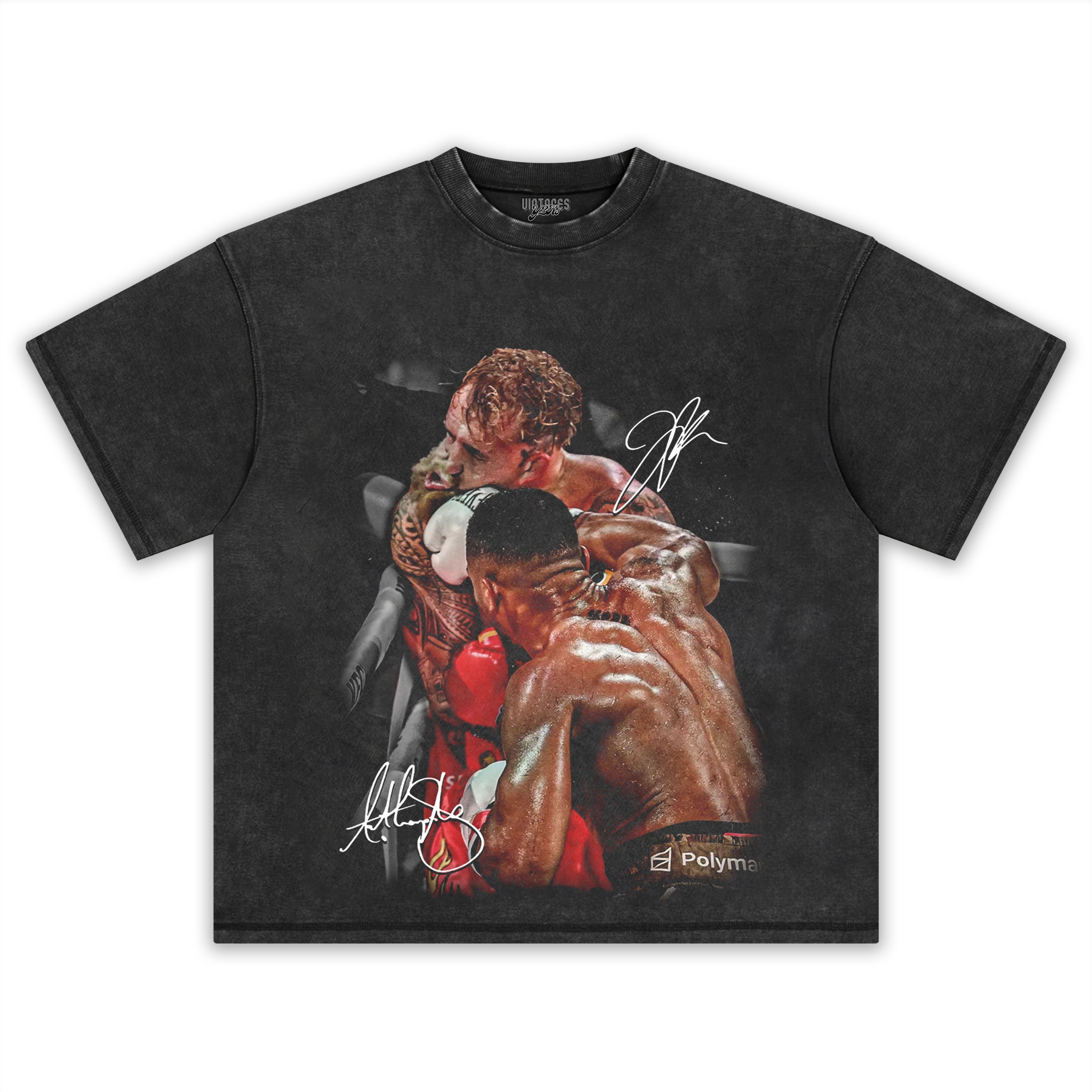 ANTHONY JOSHUA VS JAKE PAUL TEE & LS & HOODIE