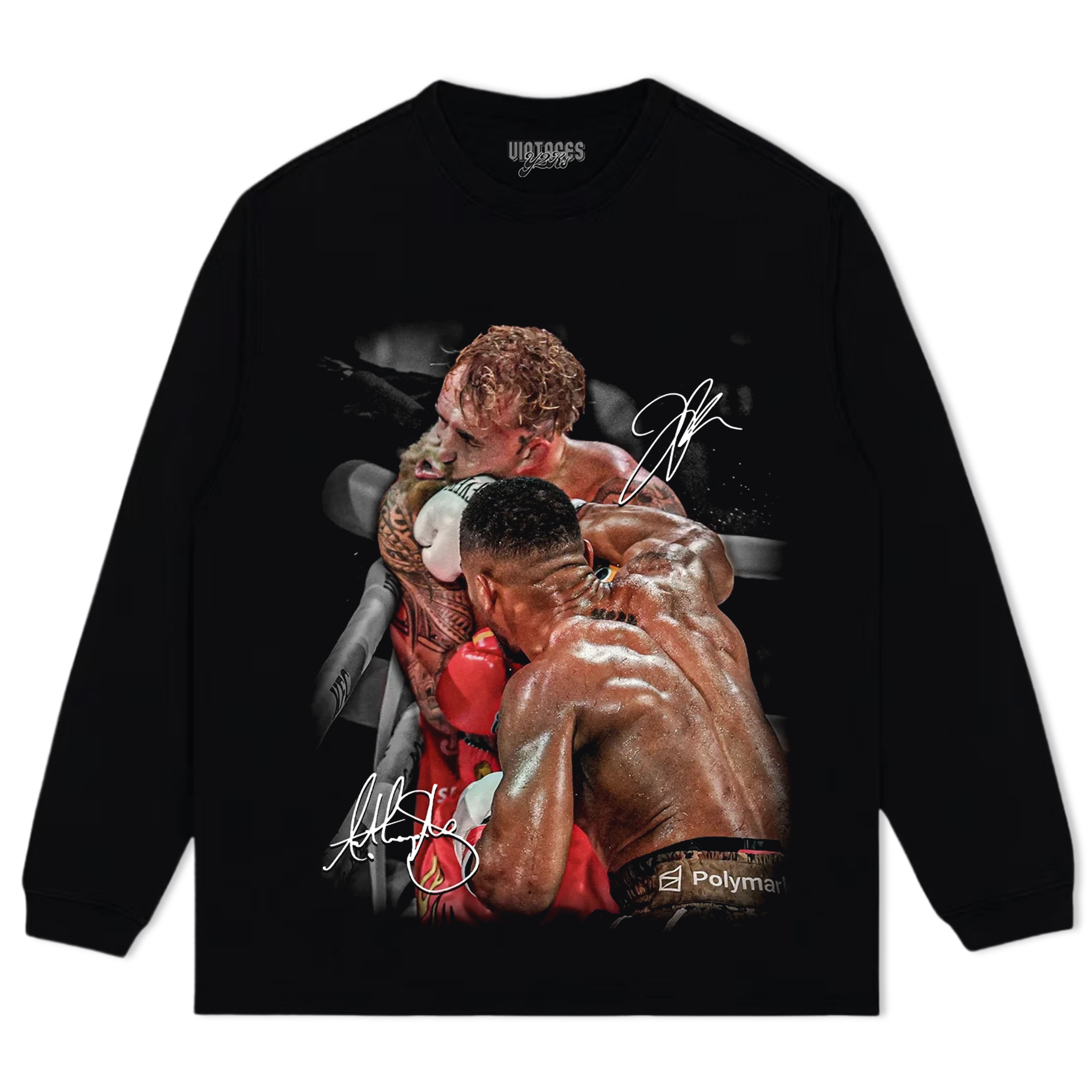 ANTHONY JOSHUA VS JAKE PAUL TEE & LS & HOODIE