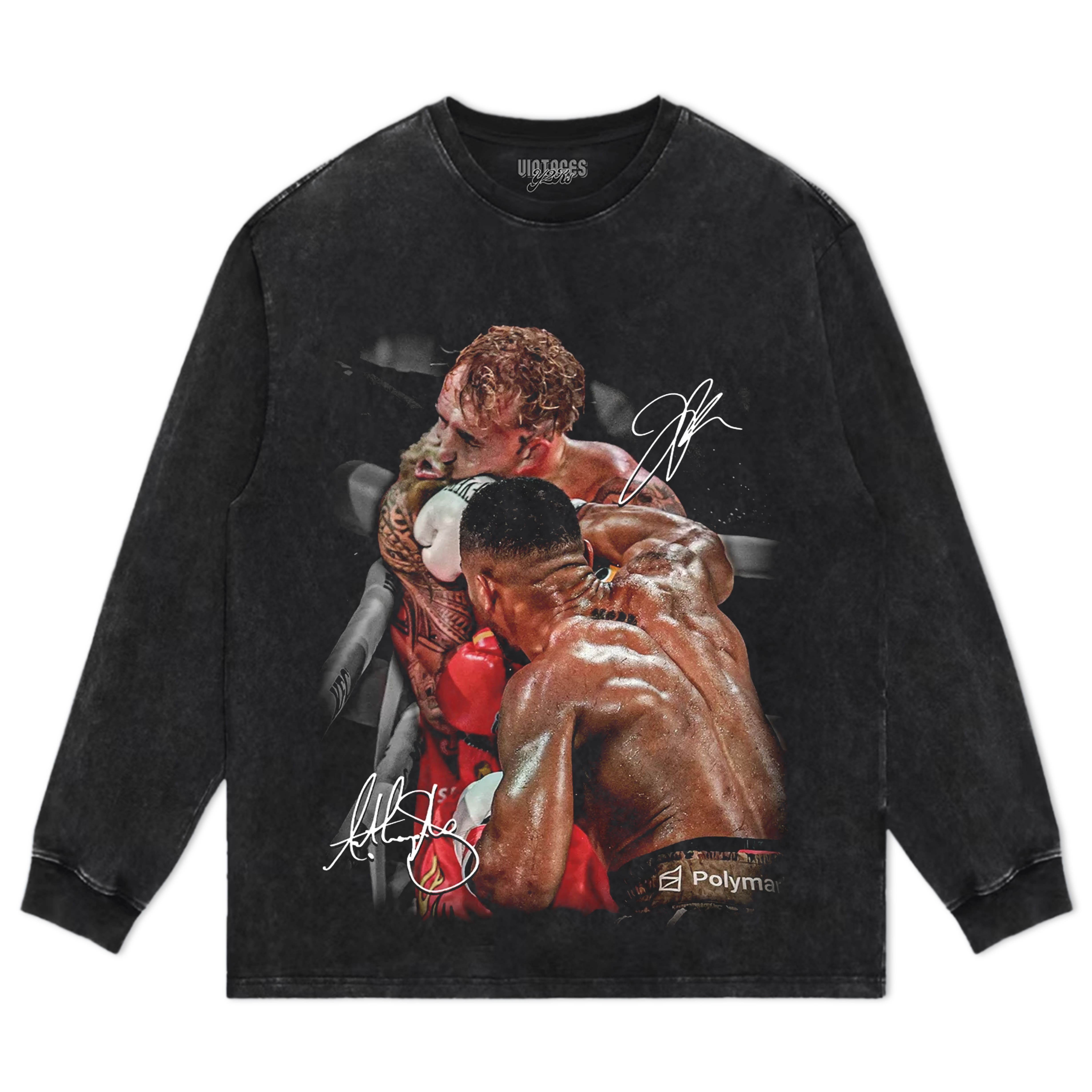 ANTHONY JOSHUA VS JAKE PAUL TEE & LS & HOODIE