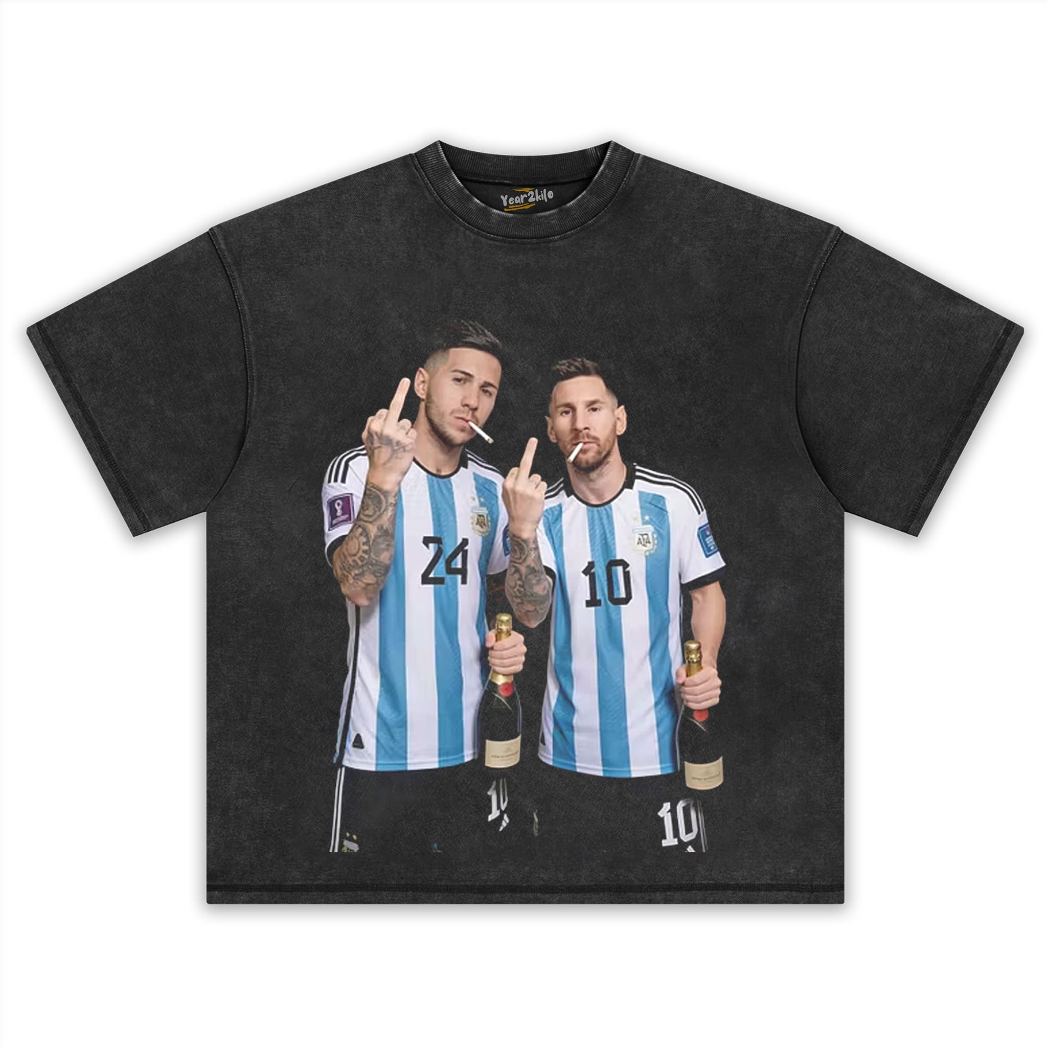 ARGENTINA MESSI ENZO FUNNY VINTAGE TANK TOP & TEE & LONG SLEEVE & LAYERED LS & HOODIE