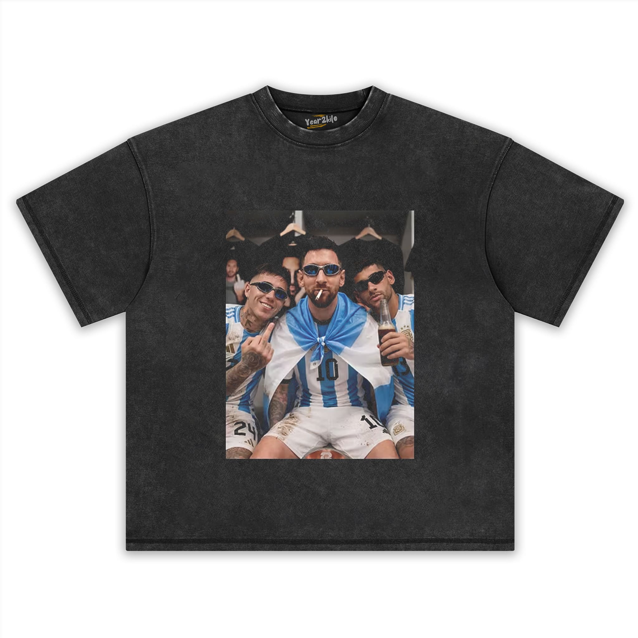 ARGENTINA MESSI ENZO FUNNY VINTAGE V3 TANK TOP & TEE & LONG SLEEVE & LAYERED LS & HOODIE