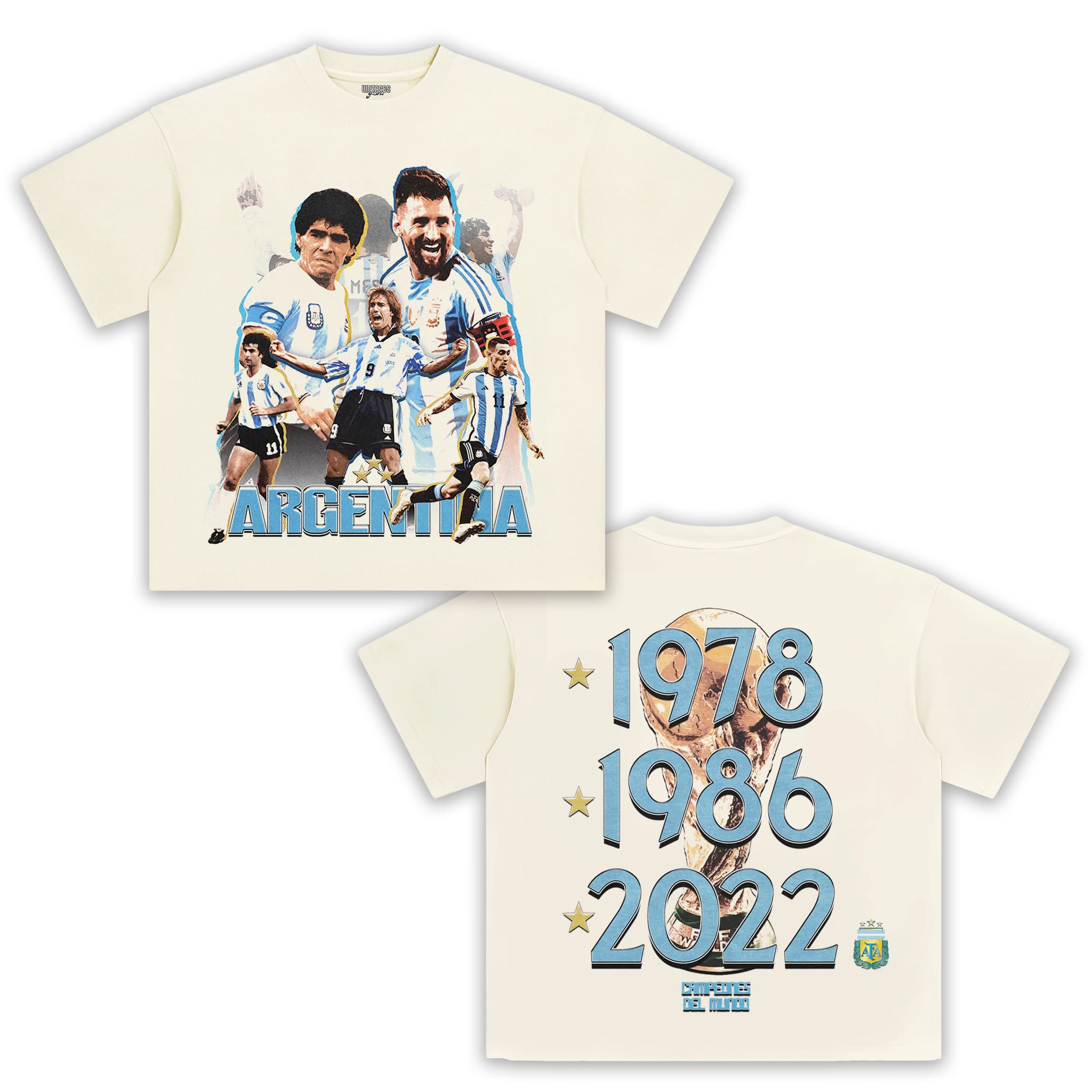 MESSI  - ARGENTINA - WORLD CUP LEGACY V2 TEE