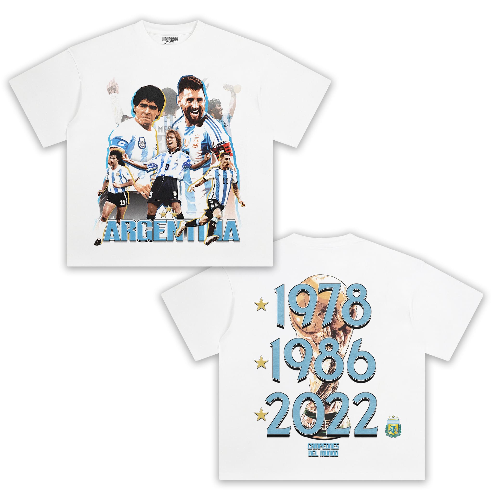 MESSI  - ARGENTINA - WORLD CUP LEGACY V2 TEE
