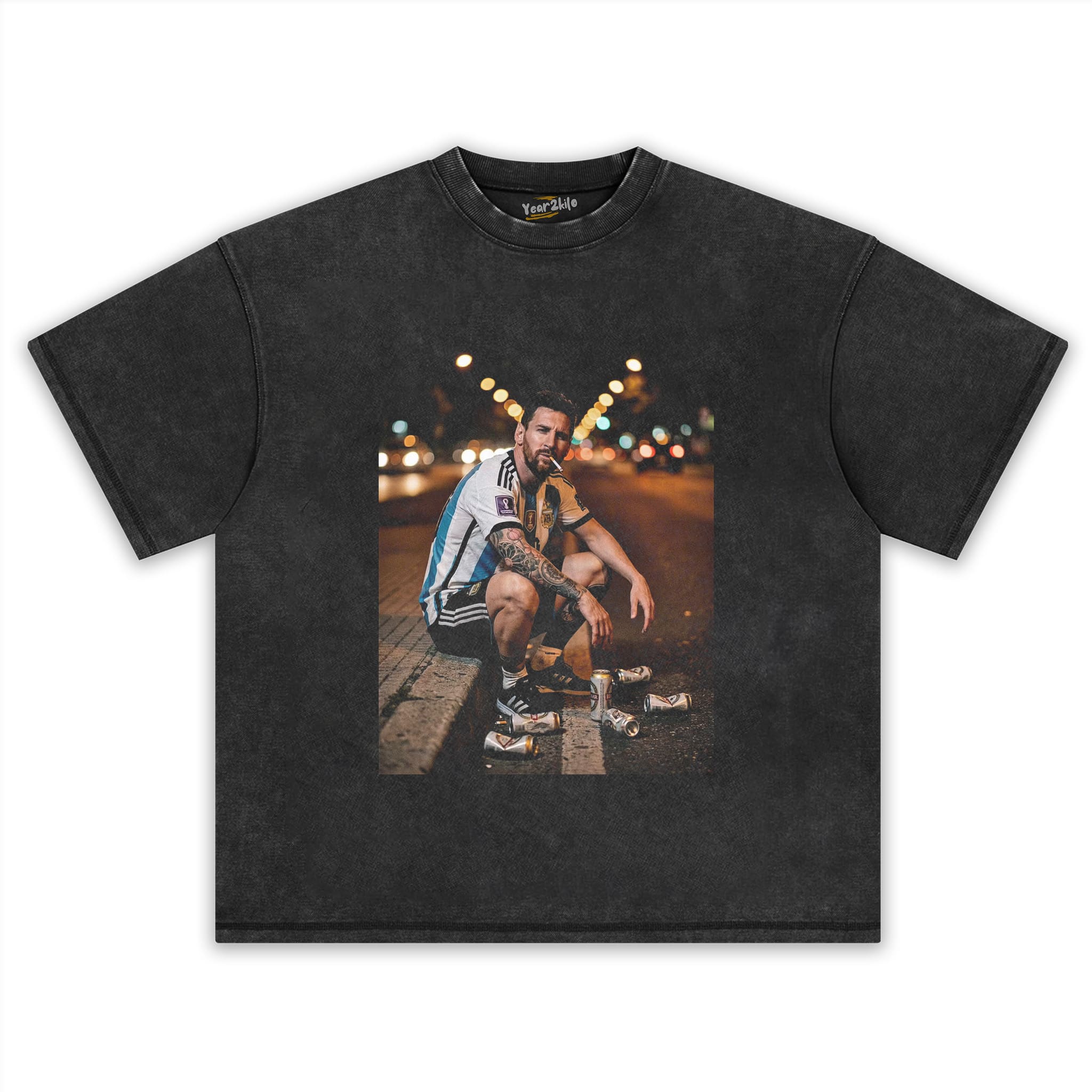 ARGENTINA MESSI FUNNY VINTAGE VI TANK TOP & TEE & LONG SLEEVE & LAYERED LS & HOODIE