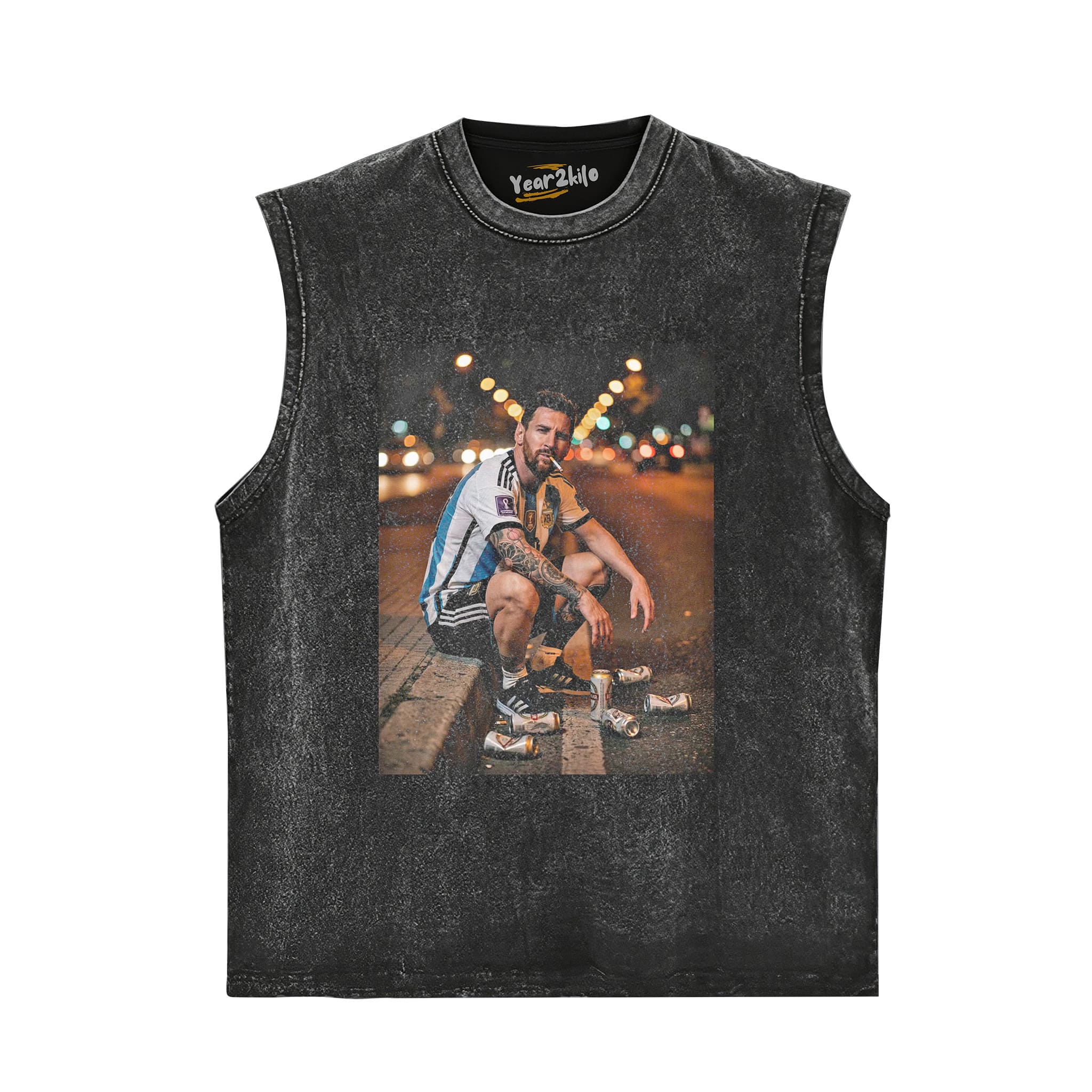 ARGENTINA MESSI FUNNY VINTAGE VI TANK TOP & TEE & LONG SLEEVE & LAYERED LS & HOODIE
