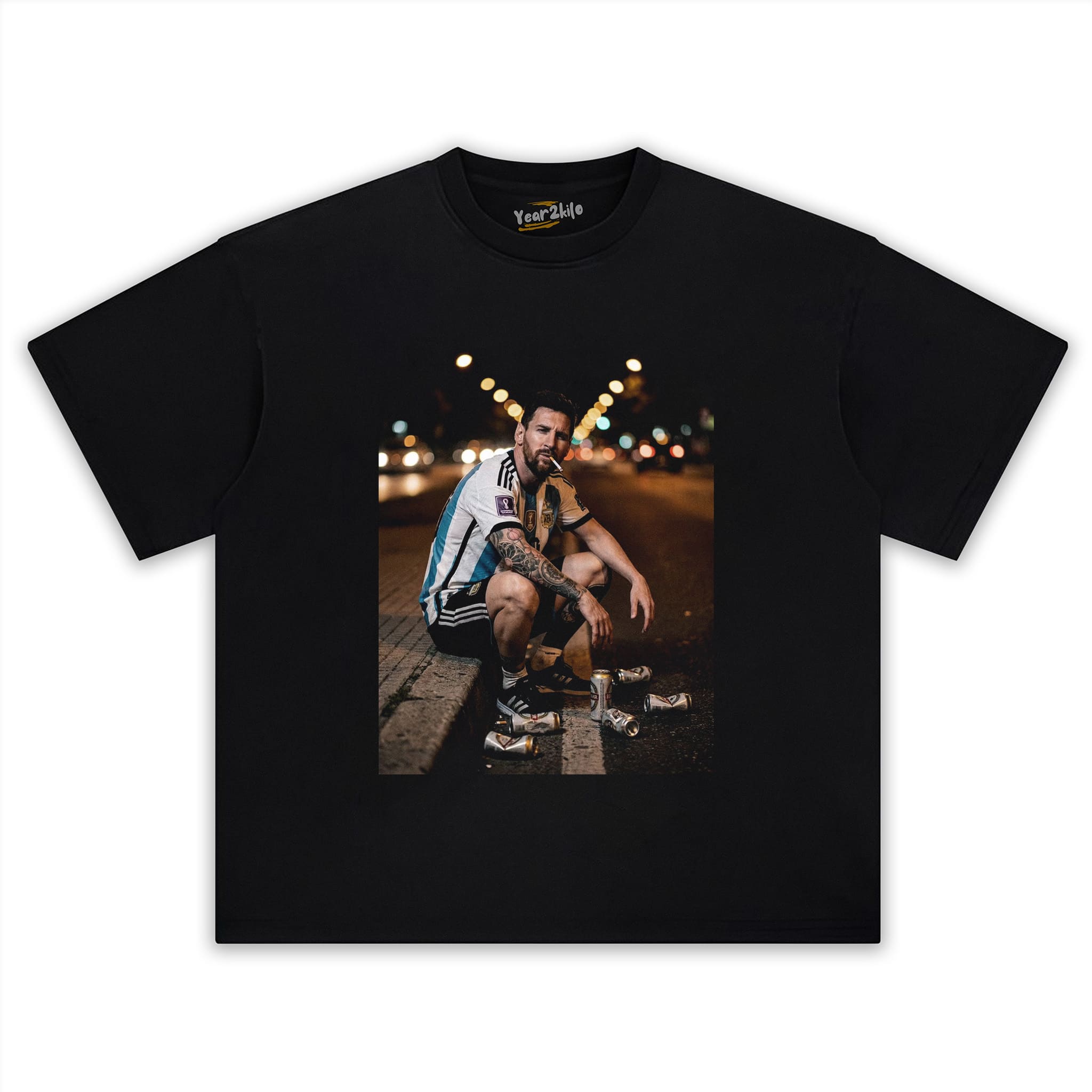 ARGENTINA MESSI FUNNY VINTAGE VI TANK TOP & TEE & LONG SLEEVE & LAYERED LS & HOODIE
