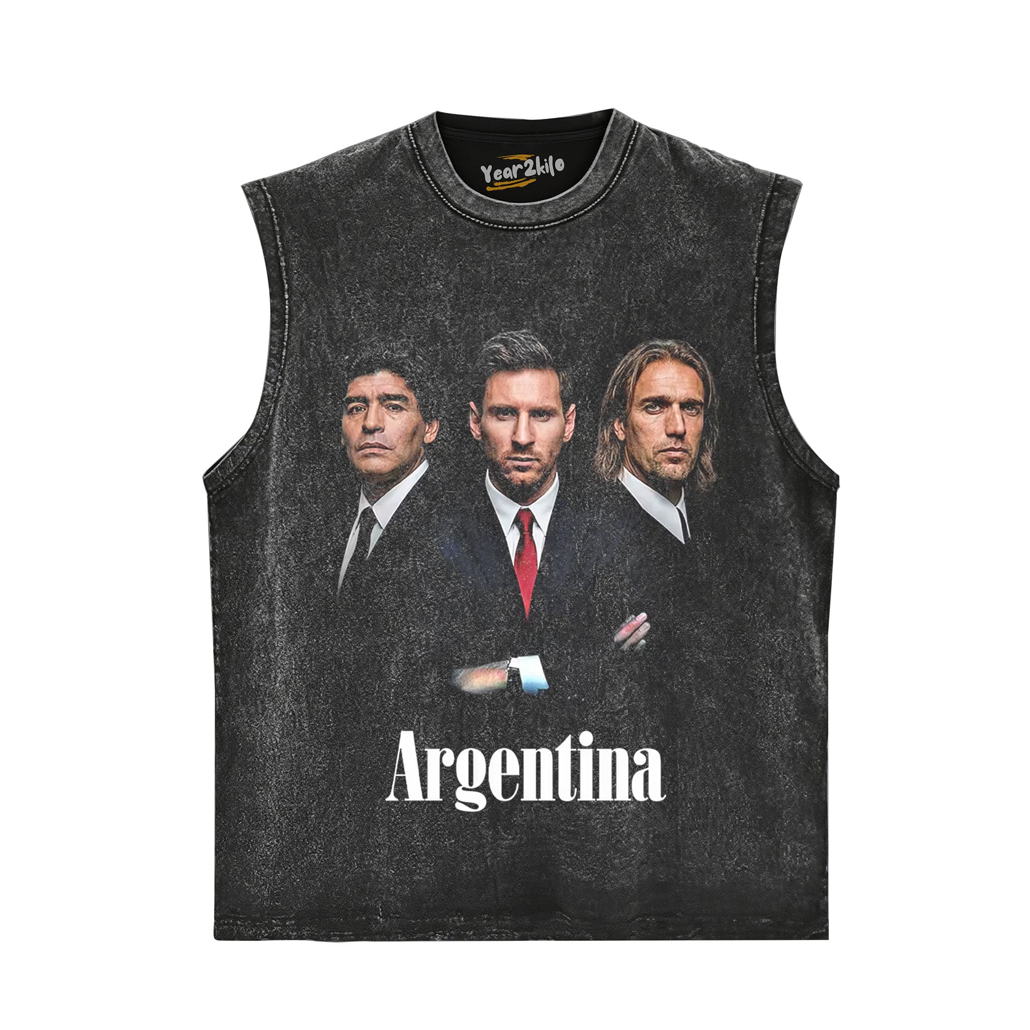 ARGENTINA'S BIG THREE TANK TOP & TEE & LONG SLEEVE & LAYERED LS & HOODIE
