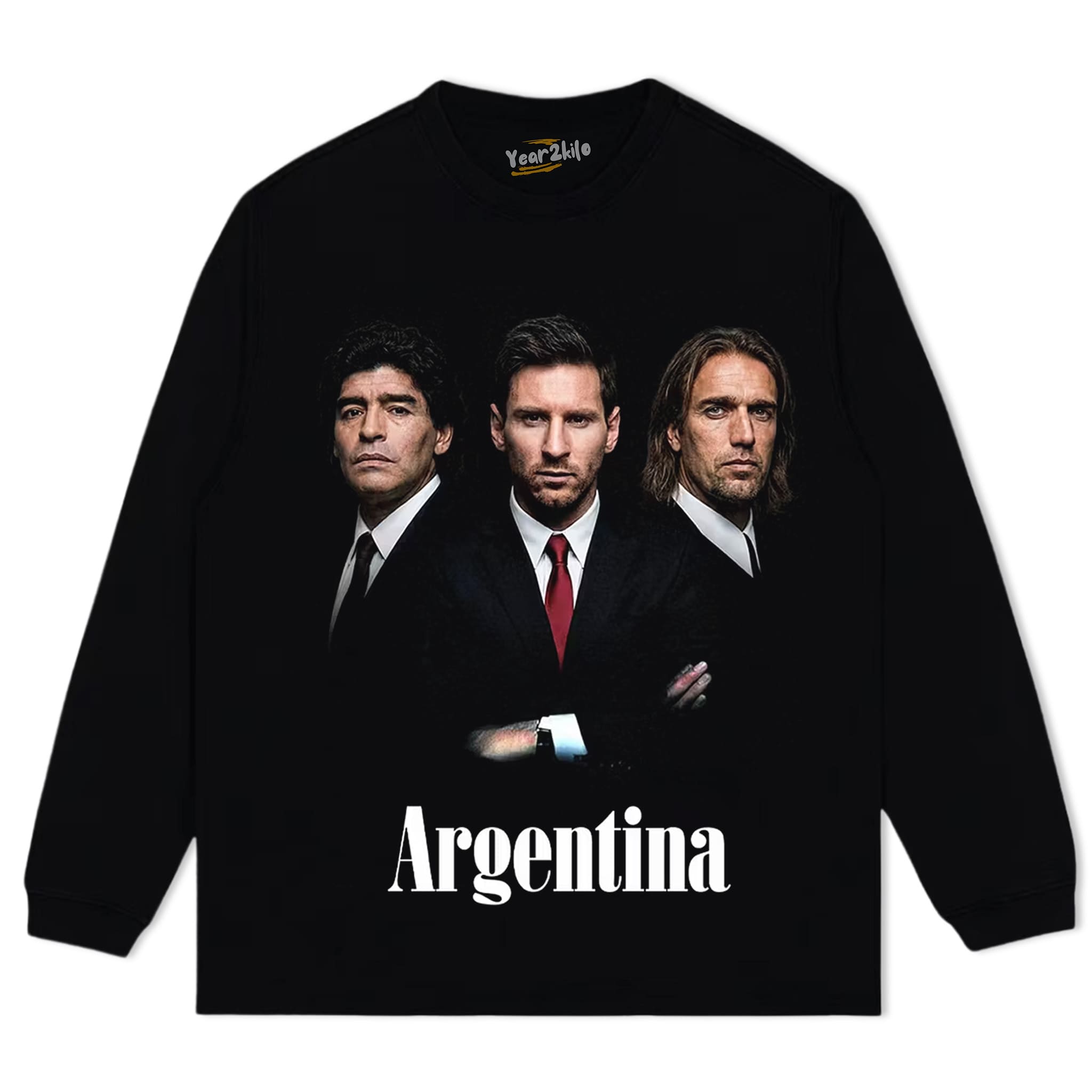 ARGENTINA'S BIG THREE TANK TOP & TEE & LONG SLEEVE & LAYERED LS & HOODIE