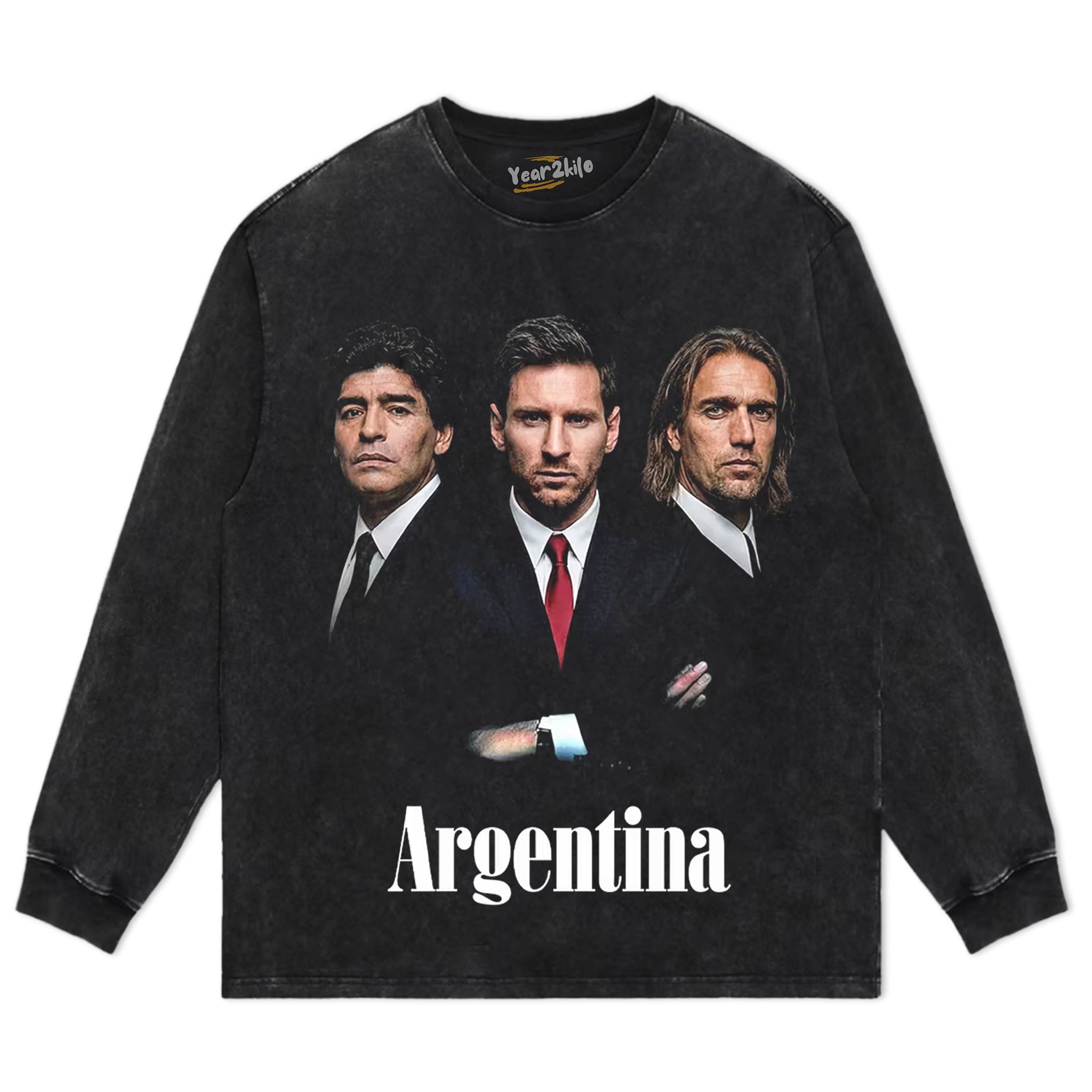 ARGENTINA'S BIG THREE TANK TOP & TEE & LONG SLEEVE & LAYERED LS & HOODIE