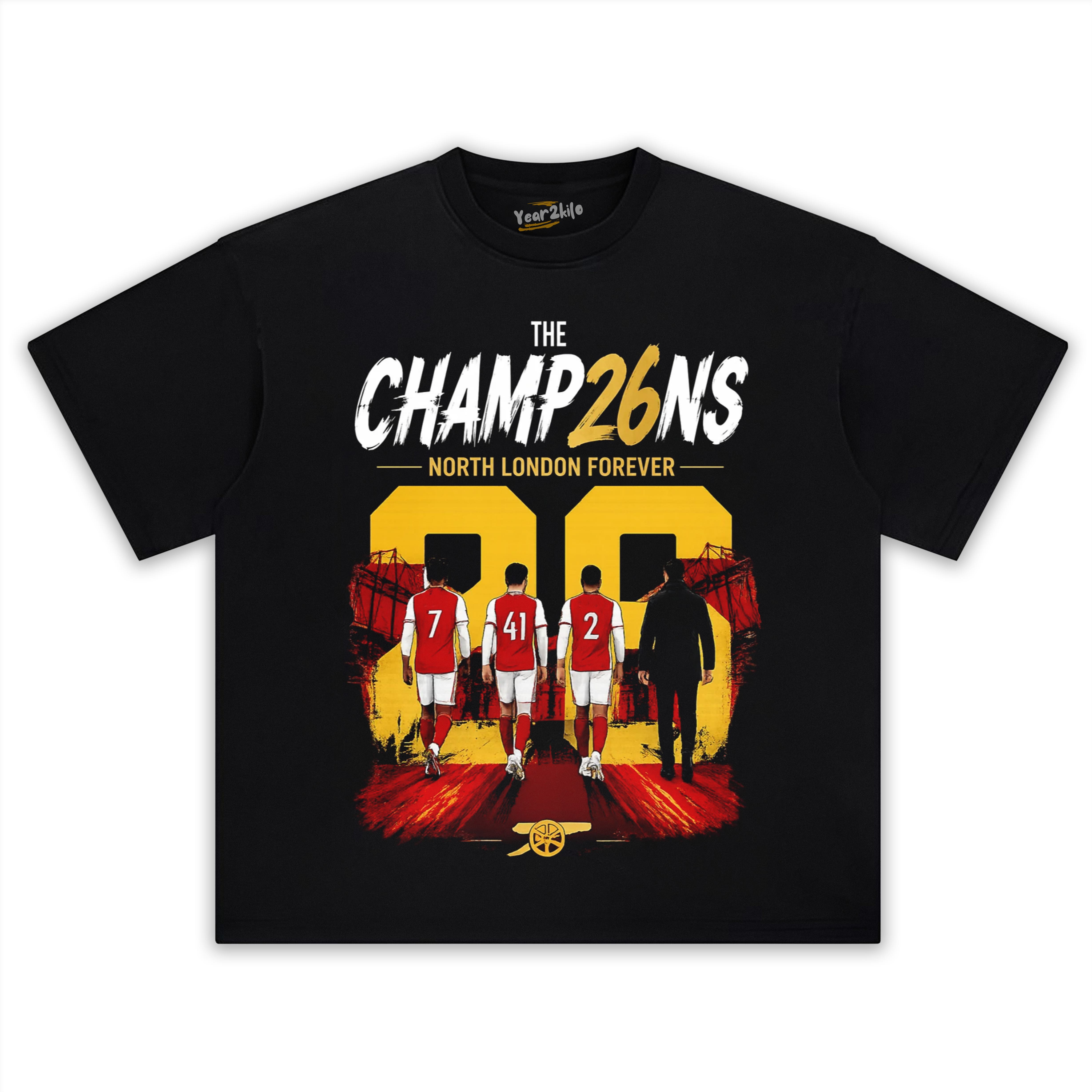 ARSENAL CHAMPIONS TANK TOP & TEE & LONG SLEEVE & LAYERED LS & HOODIE