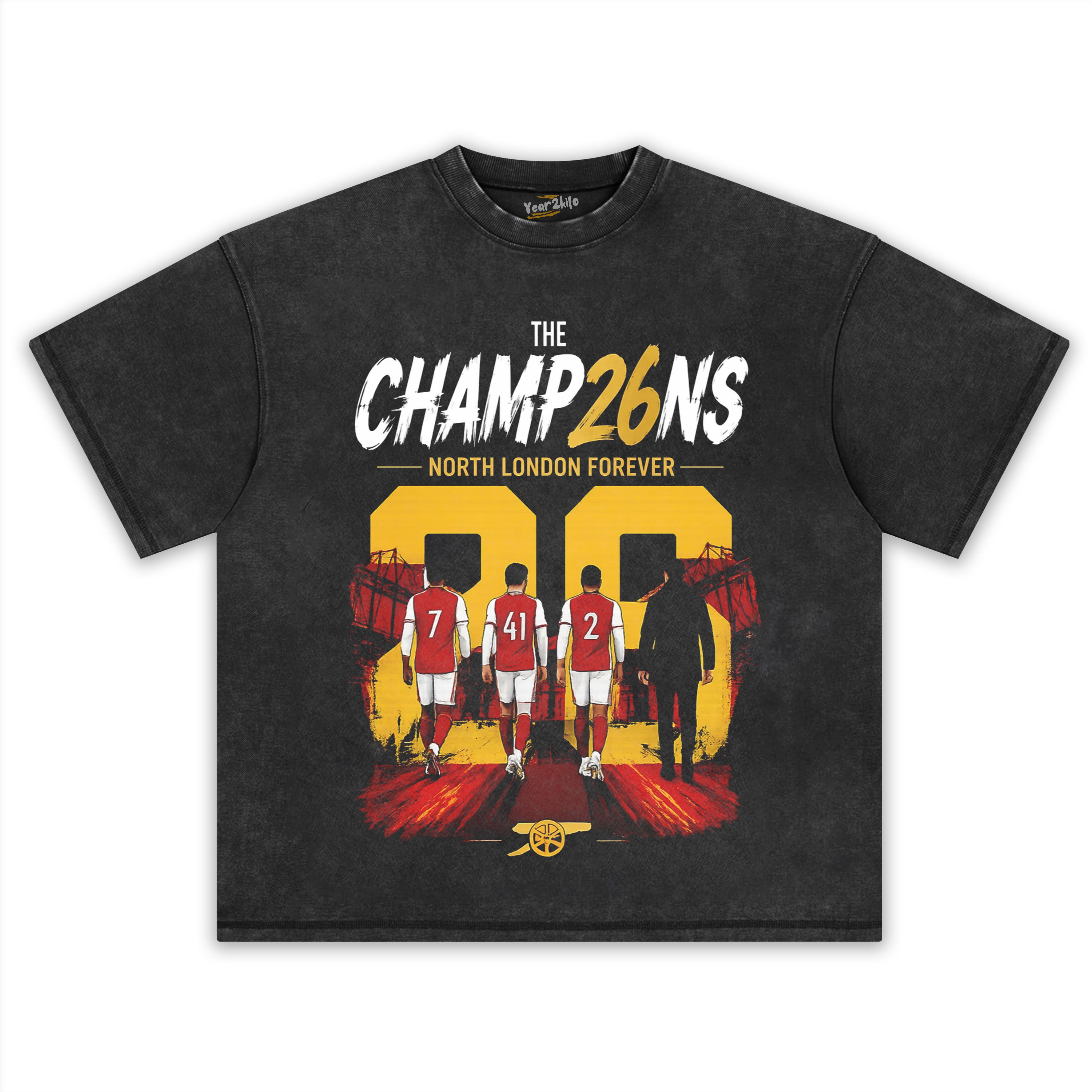 ARSENAL CHAMPIONS TANK TOP & TEE & LONG SLEEVE & LAYERED LS & HOODIE