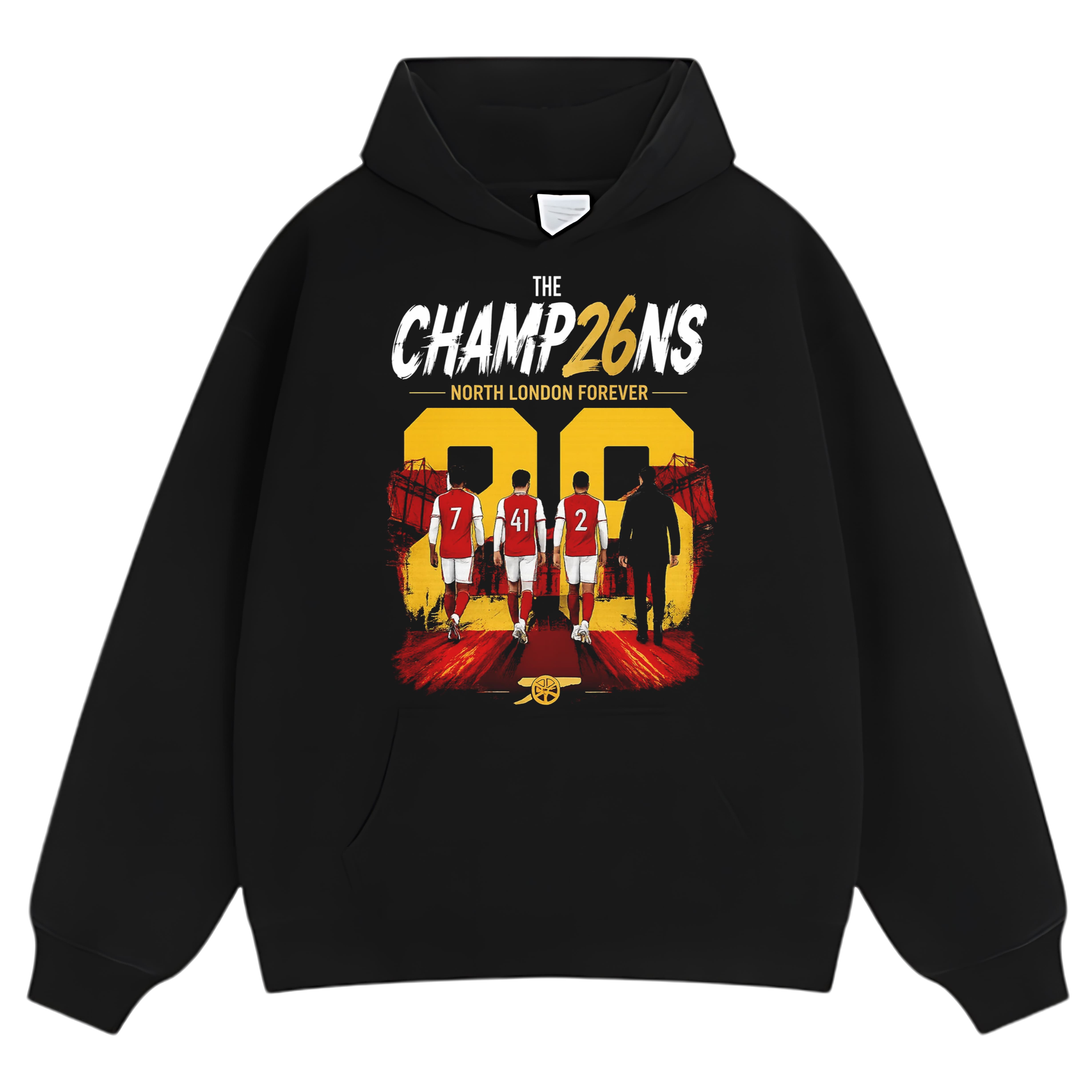 ARSENAL CHAMPIONS TANK TOP & TEE & LONG SLEEVE & LAYERED LS & HOODIE