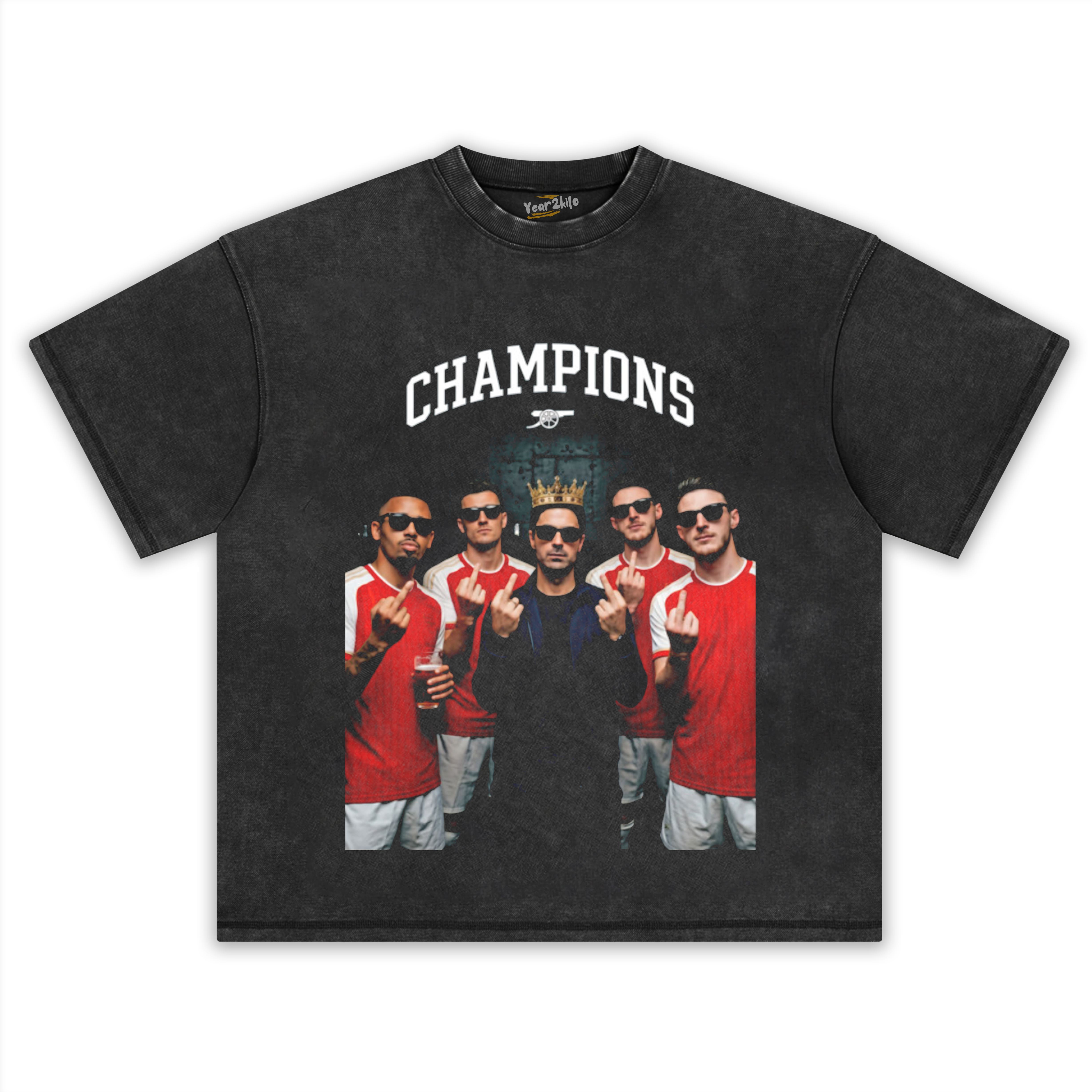 ARSENAL CHAMPIONS V3 TANK TOP & TEE & LONG SLEEVE & LAYERED LS & HOODIE