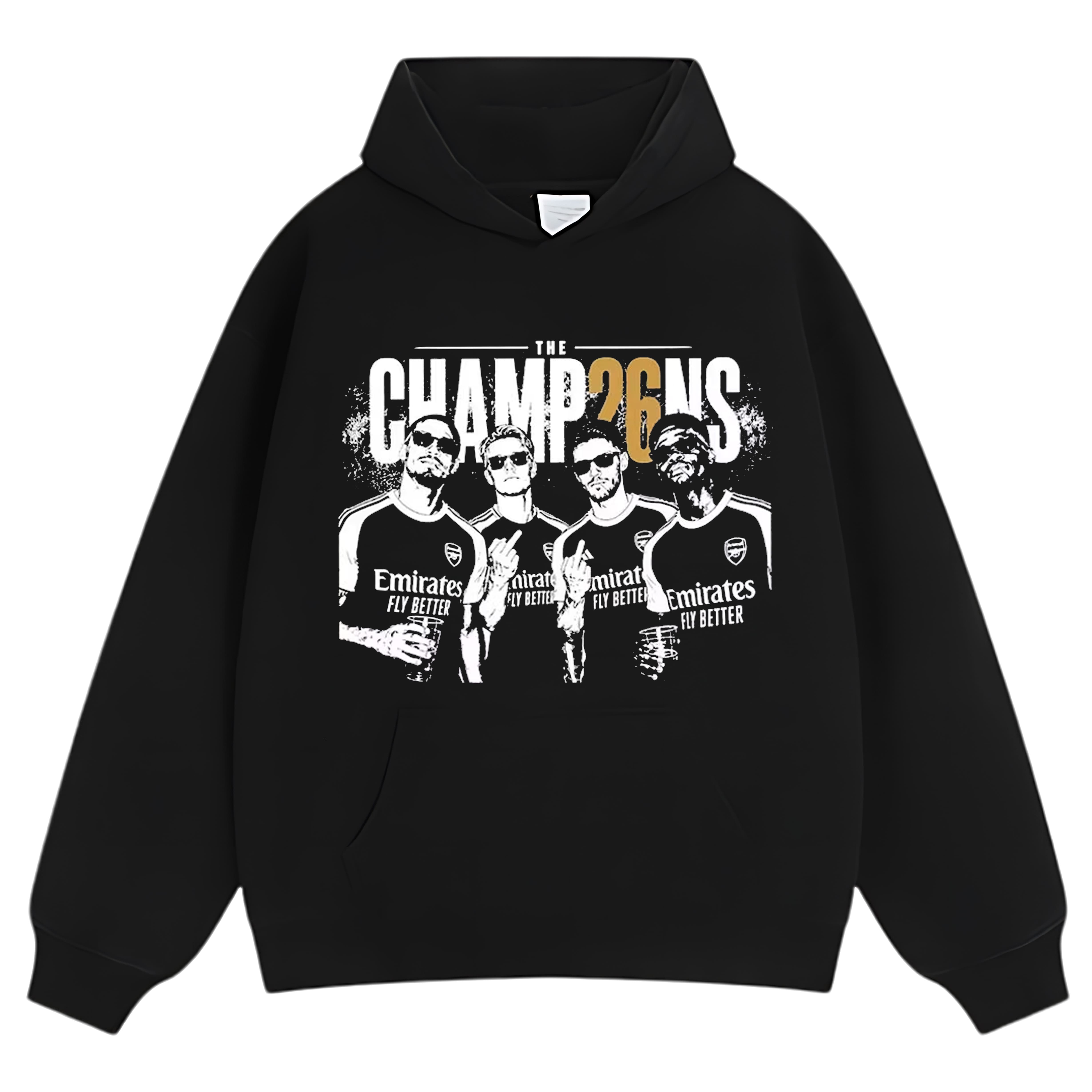 ARSENAL CHAMPIONS V5 TANK TOP & TEE & LONG SLEEVE & LAYERED LS & HOODIE