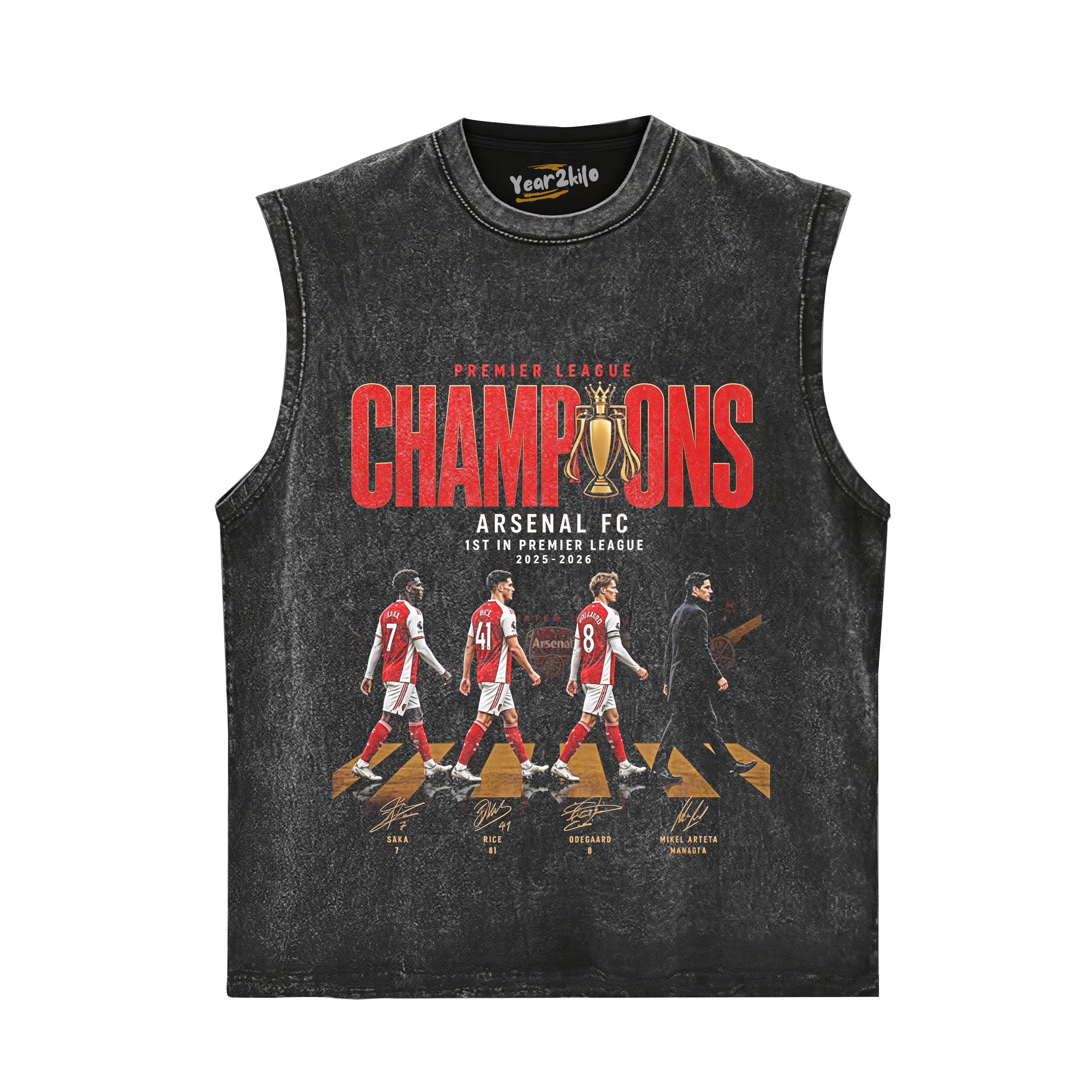 ARSENAL FC 2026 TANK TOP & TEE & LONG SLEEVE & LAYERED LS & HOODIE