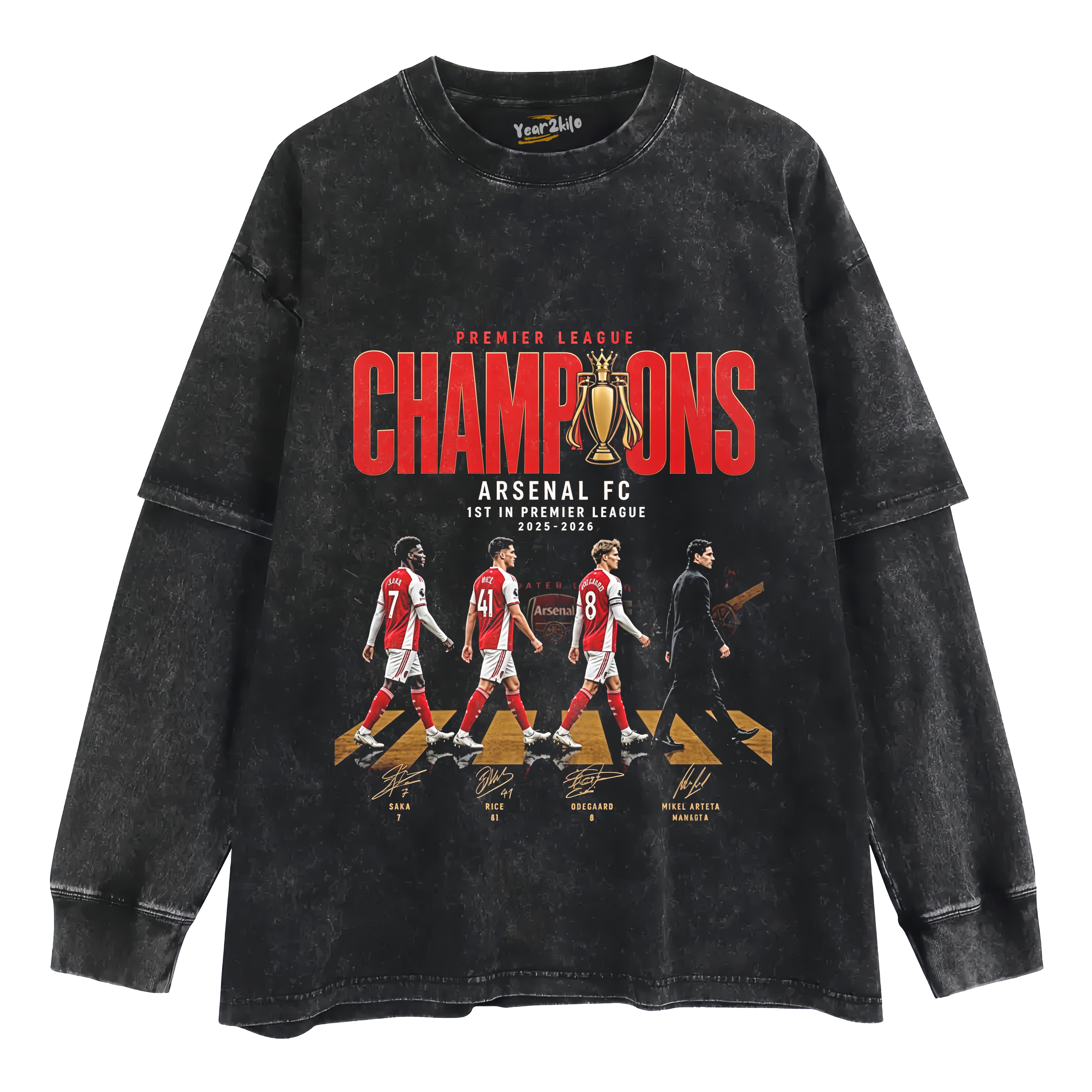 ARSENAL FC 2026 TANK TOP & TEE & LONG SLEEVE & LAYERED LS & HOODIE