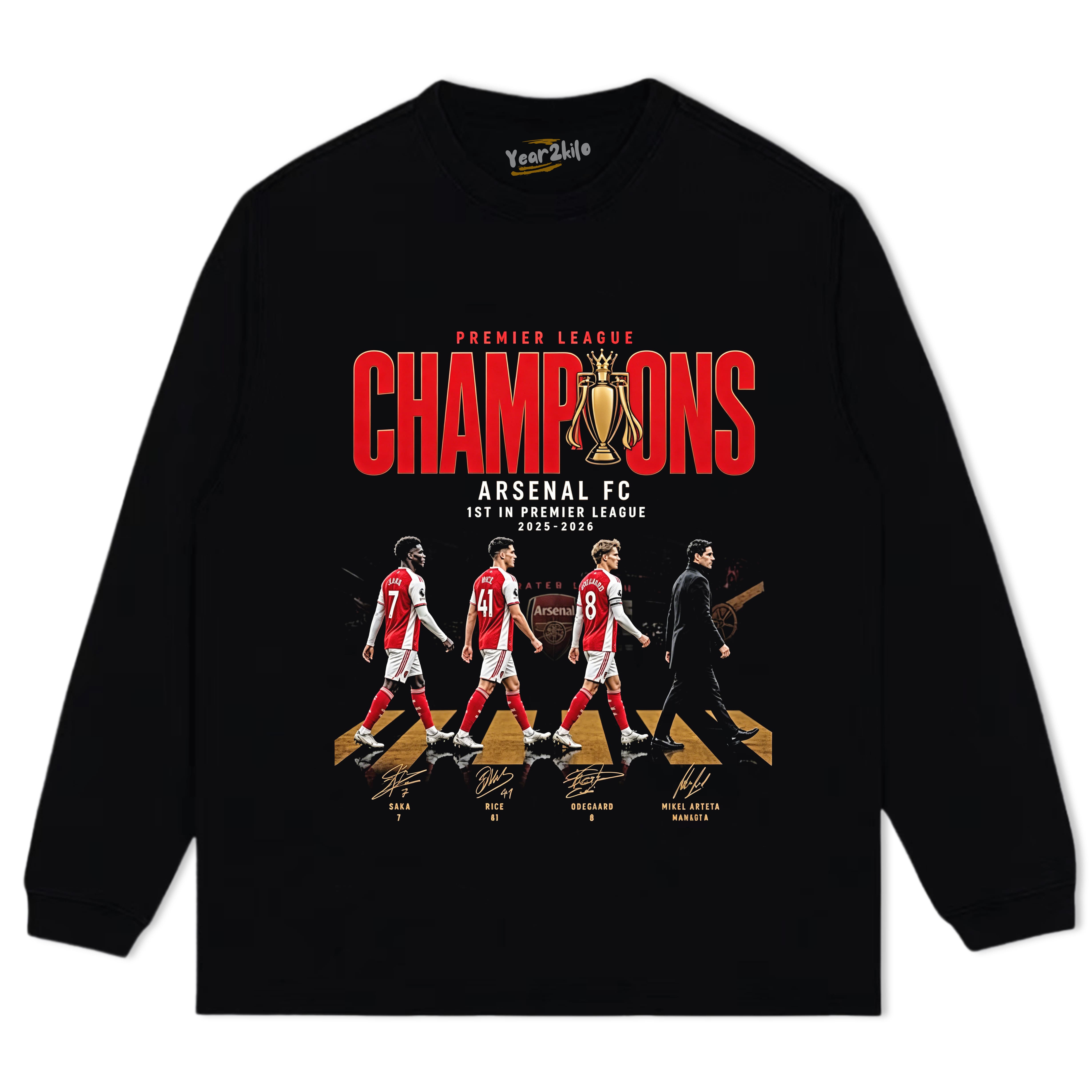 ARSENAL FC 2026 TANK TOP & TEE & LONG SLEEVE & LAYERED LS & HOODIE