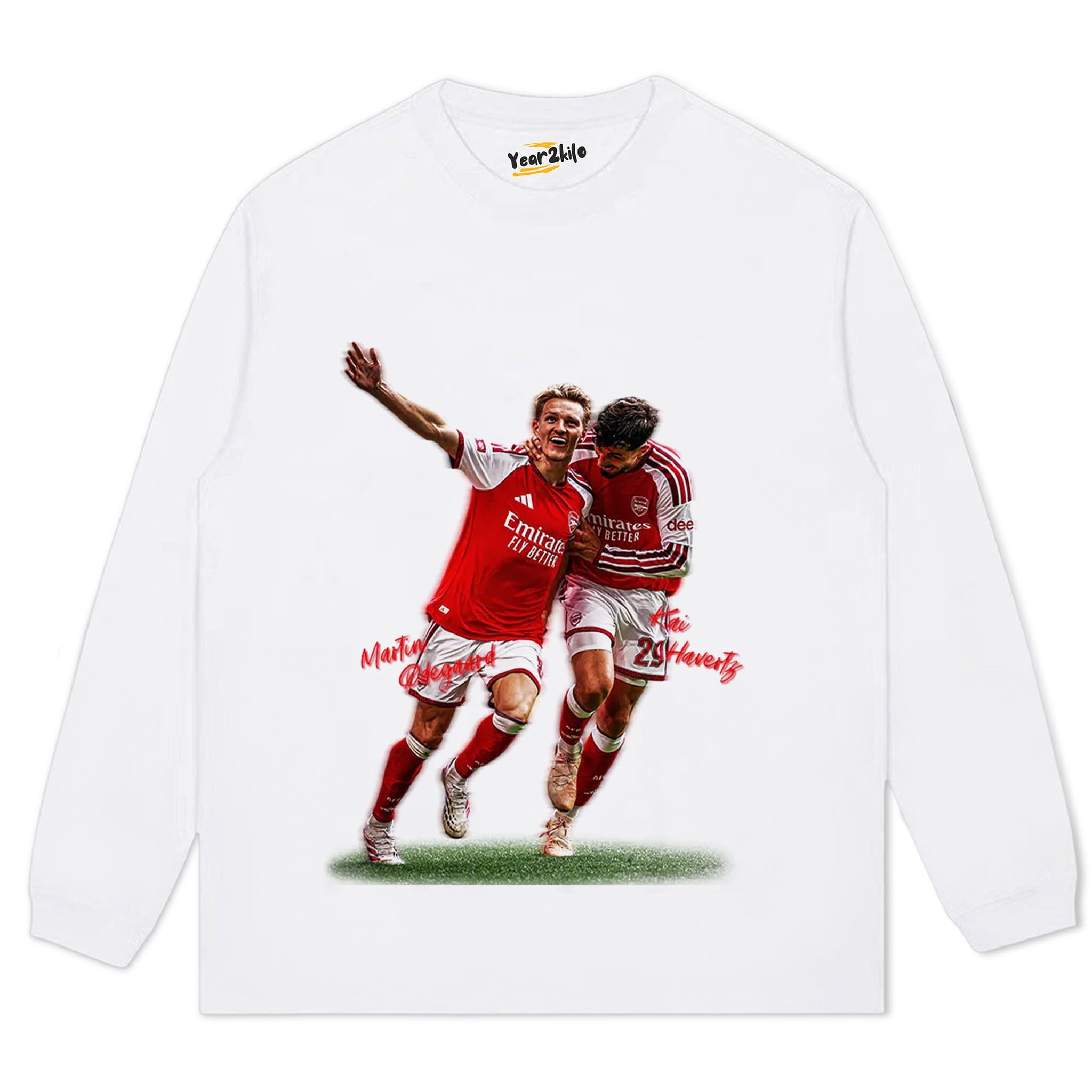 ARSENAL CHAMPION MARTIN ODEGAARD AND KAI HAVERTZ TANK TOP & TEE & LONG SLEEVE & LAYERED LS & HOODIE