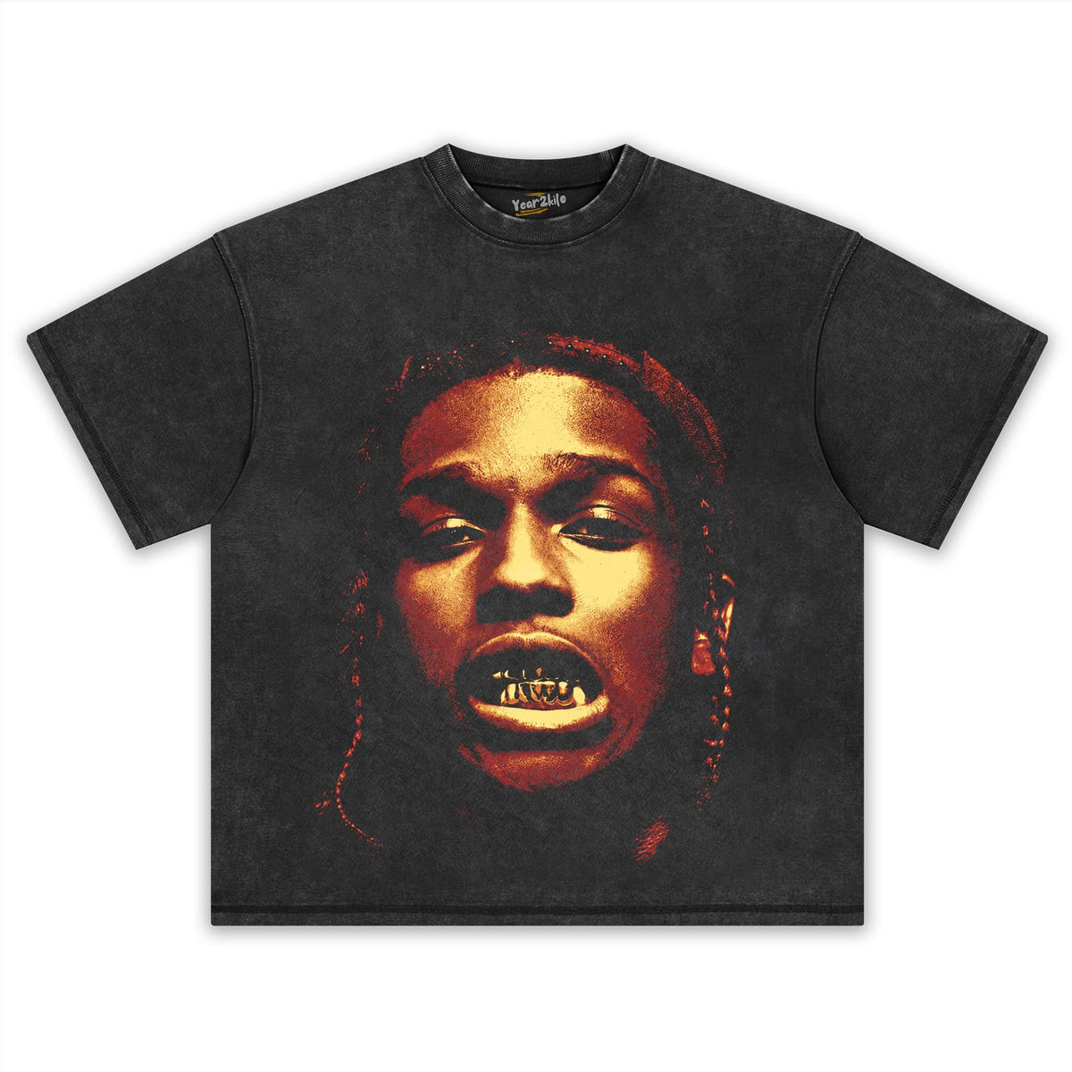 ASAP ROCKY FACE TANK TOP & TEE & LONG SLEEVE & LAYERED LS & HOODIE