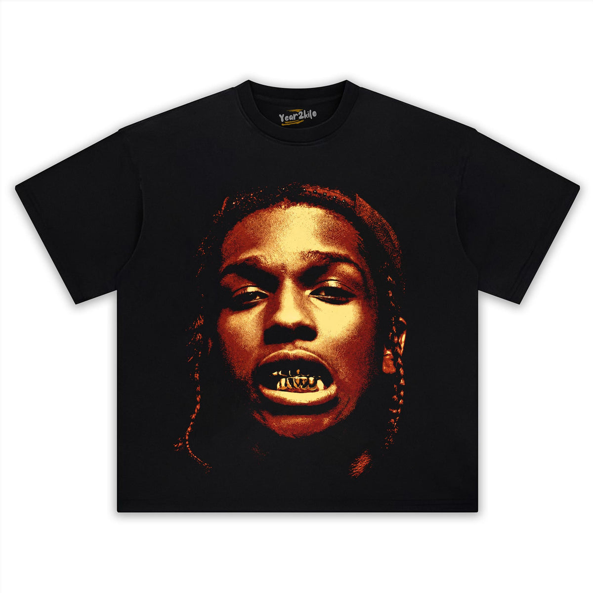 ASAP ROCKY FACE TANK TOP & TEE & LONG SLEEVE & LAYERED LS & HOODIE