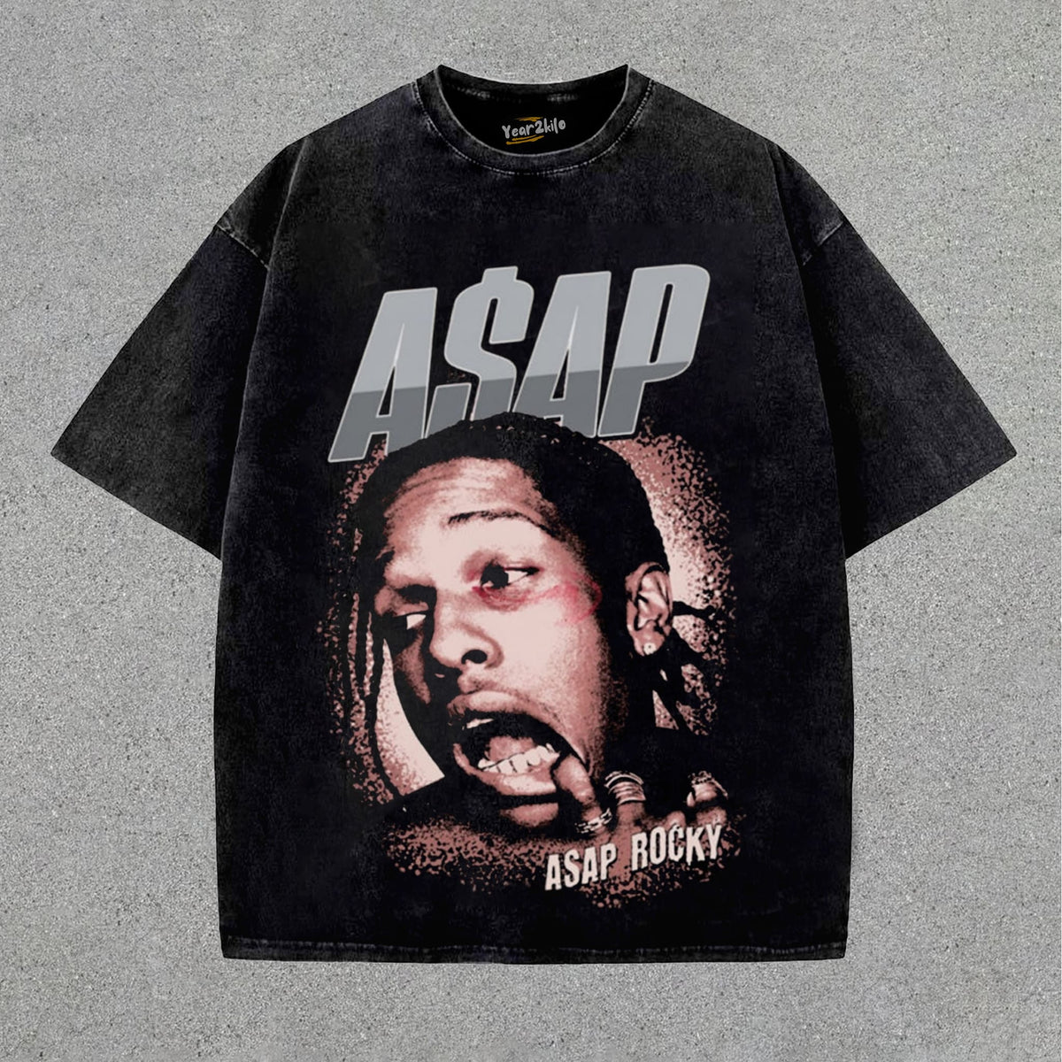 ASAP ROCKY VINTAGE BOOTLEG RAP TANK TOP & TEE & LONG SLEEVE & LAYERED LS & HOODIE
