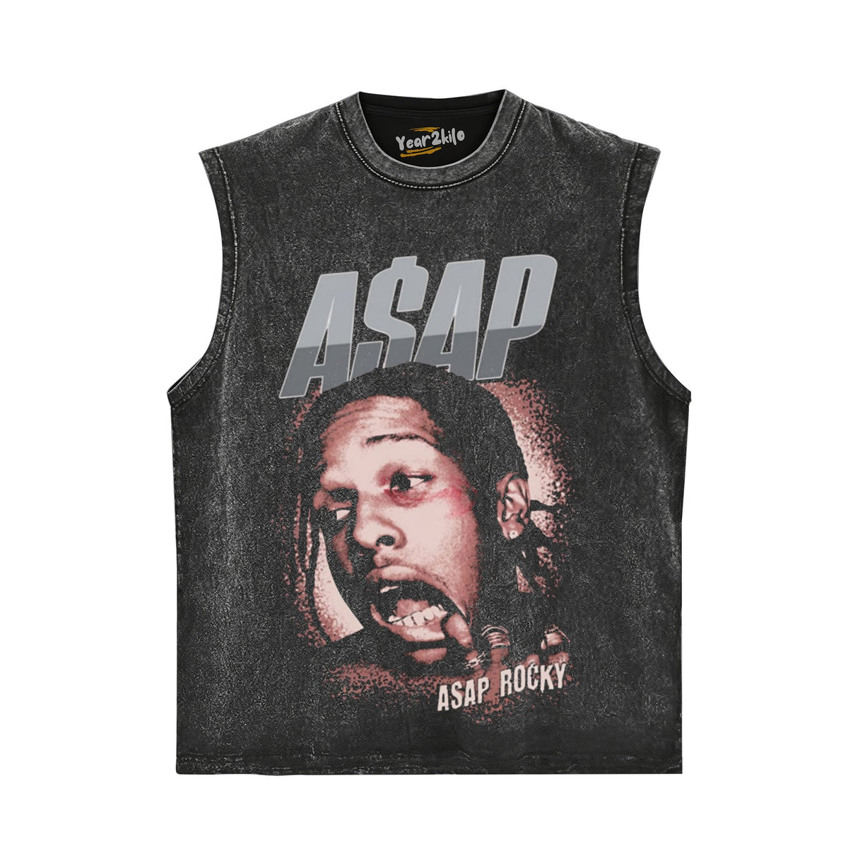 ASAP ROCKY VINTAGE BOOTLEG RAP TANK TOP & TEE & LONG SLEEVE & LAYERED LS & HOODIE