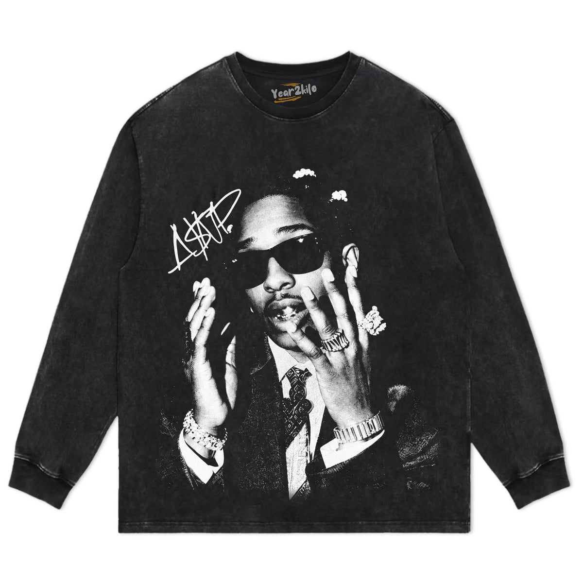 ASAP ROCKY VINTAGE V3 TANK TOP & TEE & LONG SLEEVE & LAYERED LS & HOODIE
