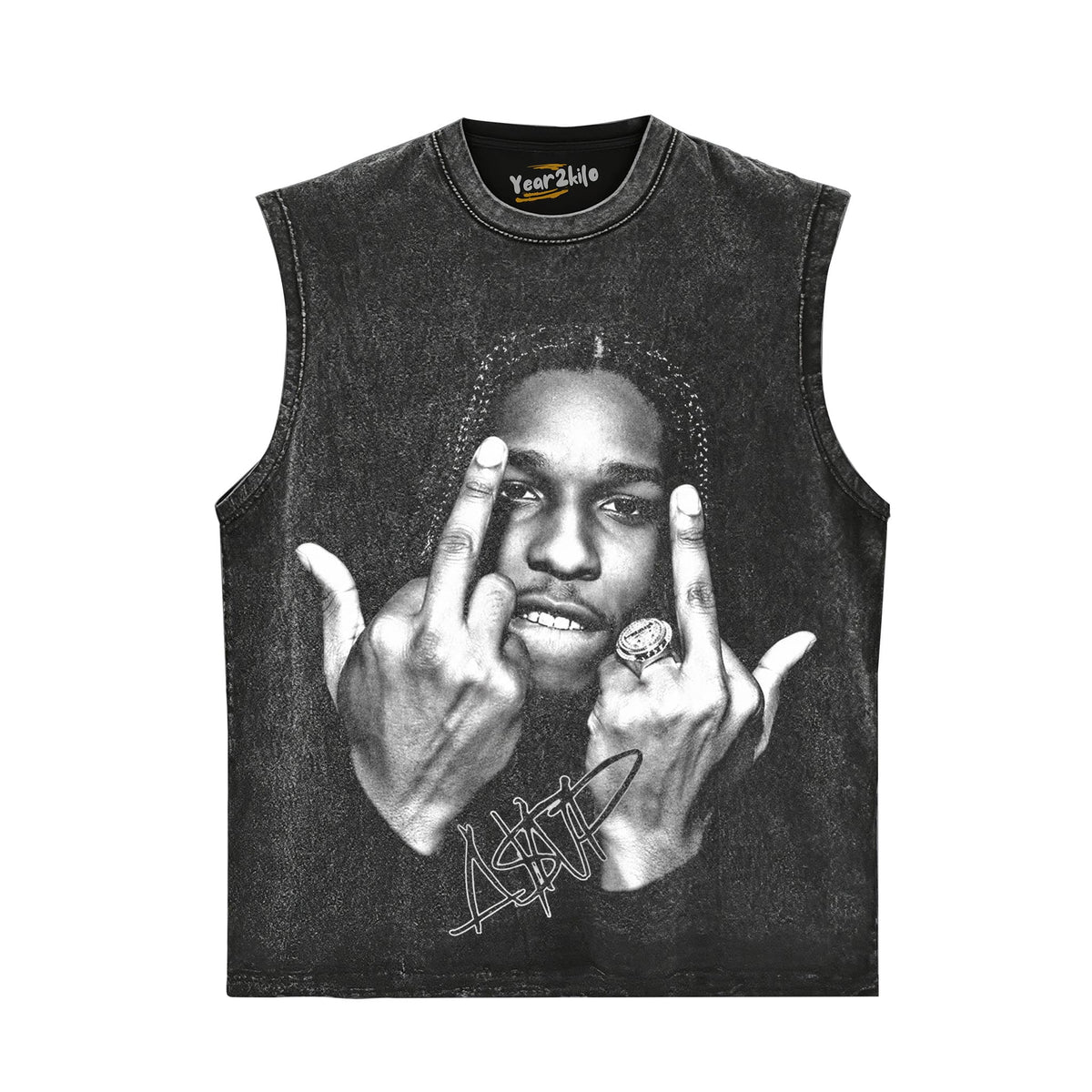 ASAP ROCKY VINTAGE V4 TANK TOP & TEE & LONG SLEEVE & LAYERED LS & HOODIE