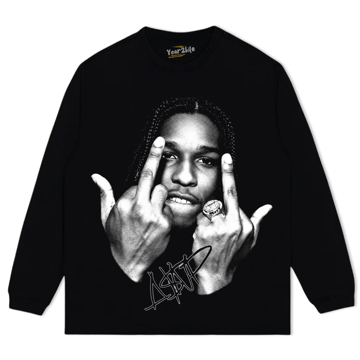ASAP ROCKY VINTAGE V4 TANK TOP & TEE & LONG SLEEVE & LAYERED LS & HOODIE