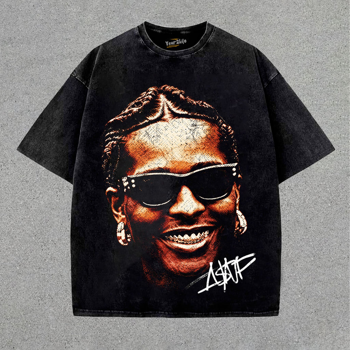 ASAP ROCKY VINTAGE V6 TANK TOP & TEE & LONG SLEEVE & LAYERED LS & HOODIE