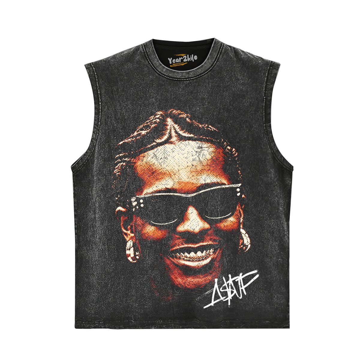 ASAP ROCKY VINTAGE V6 TANK TOP & TEE & LONG SLEEVE & LAYERED LS & HOODIE