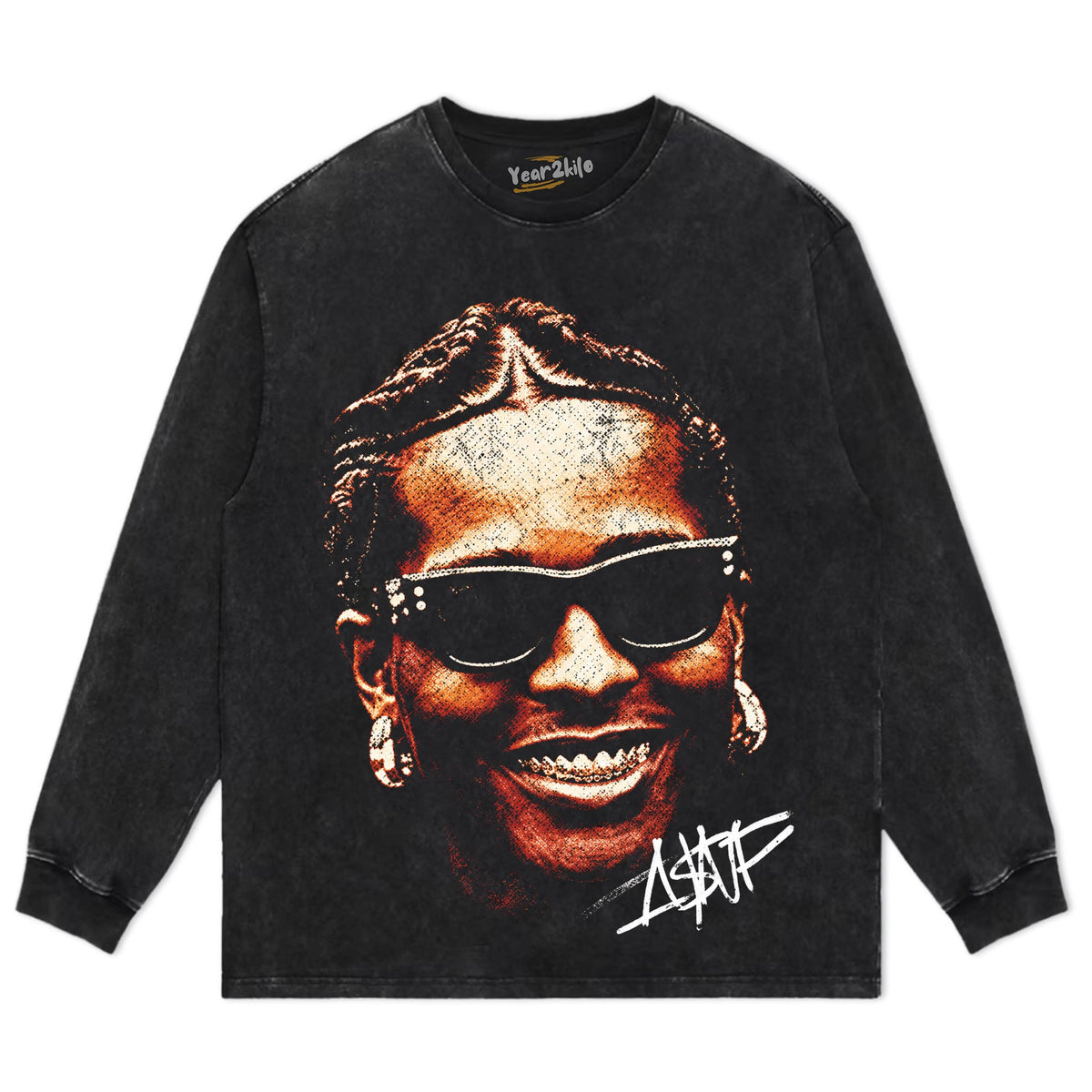 ASAP ROCKY VINTAGE V6 TANK TOP & TEE & LONG SLEEVE & LAYERED LS & HOODIE