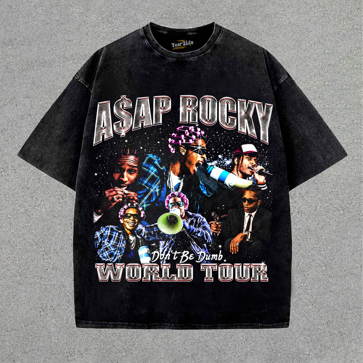ASAP ROCKY WORLD TOUR TANK TOP & TEE & LONG SLEEVE & LAYERED LS & HOODIE