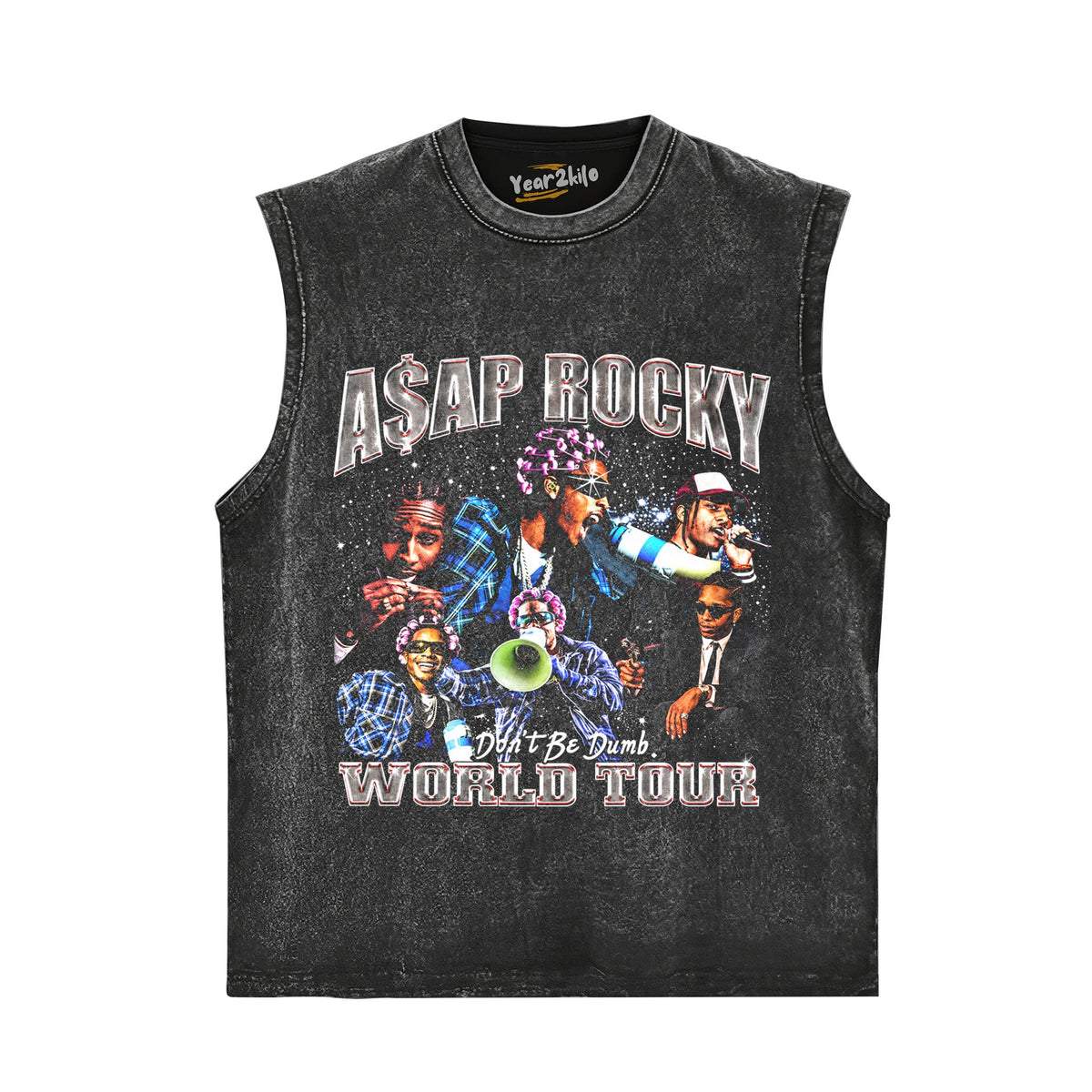 ASAP ROCKY WORLD TOUR TANK TOP & TEE & LONG SLEEVE & LAYERED LS & HOODIE