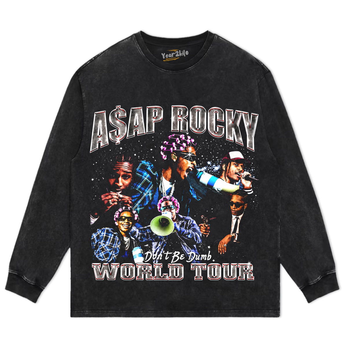 ASAP ROCKY WORLD TOUR TANK TOP & TEE & LONG SLEEVE & LAYERED LS & HOODIE