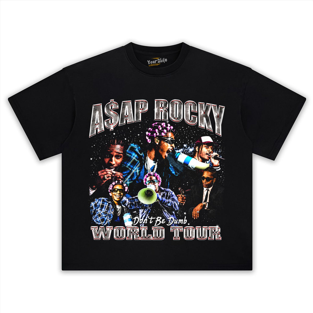 ASAP ROCKY WORLD TOUR TANK TOP & TEE & LONG SLEEVE & LAYERED LS & HOODIE