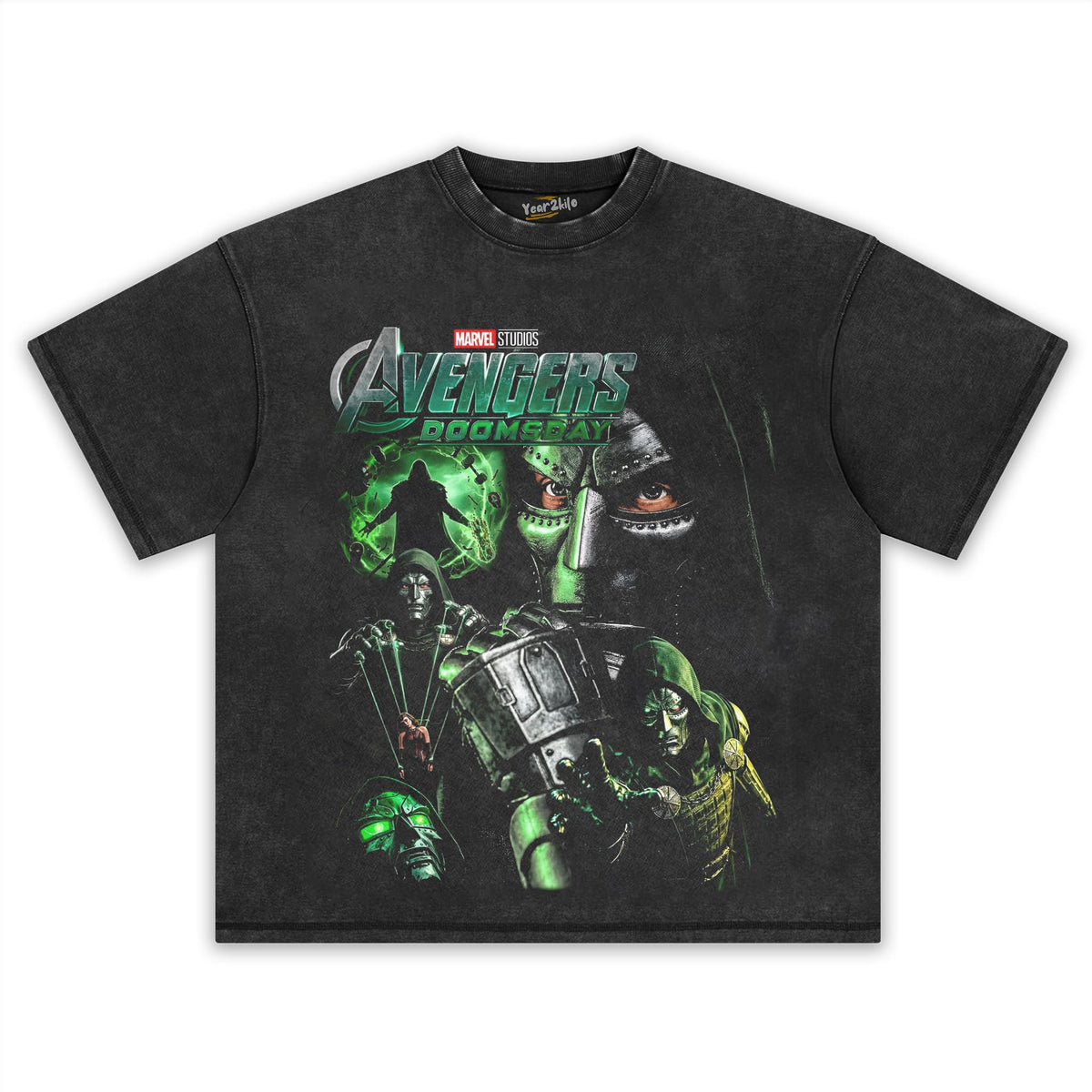 AVENGERS - DR DOOM TANK TOP & TEE & LONG SLEEVE & LAYERED LS & HOODIE