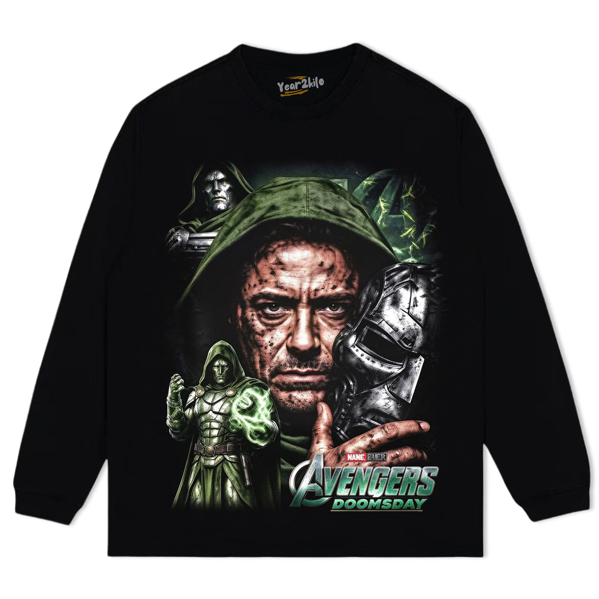 AVENGERS - DR DOOM V2 TANK TOP & TEE & LONG SLEEVE & LAYERED LS & HOODIE