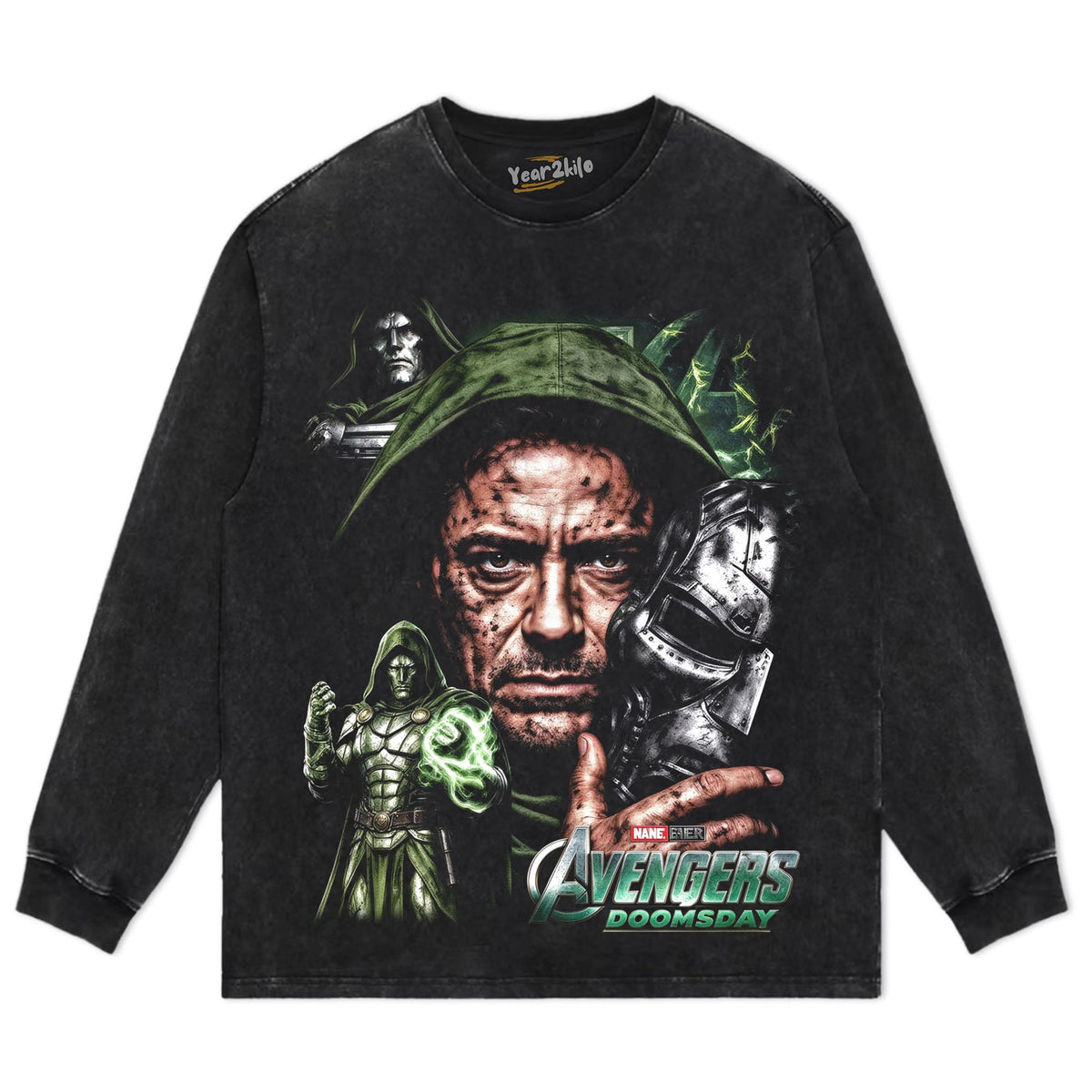 AVENGERS - DR DOOM V2 TANK TOP & TEE & LONG SLEEVE & LAYERED LS & HOODIE