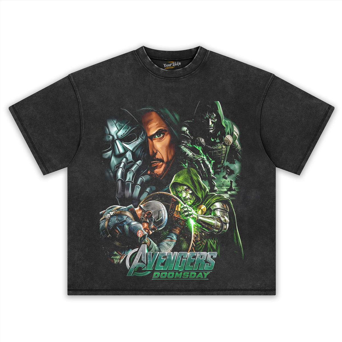 AVENGERS - DR DOOM V3 TANK TOP & TEE & LONG SLEEVE & LAYERED LS & HOODIE