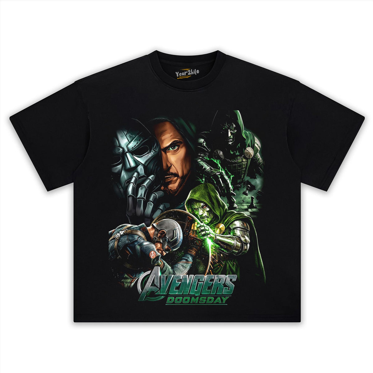 AVENGERS - DR DOOM V3 TANK TOP & TEE & LONG SLEEVE & LAYERED LS & HOODIE