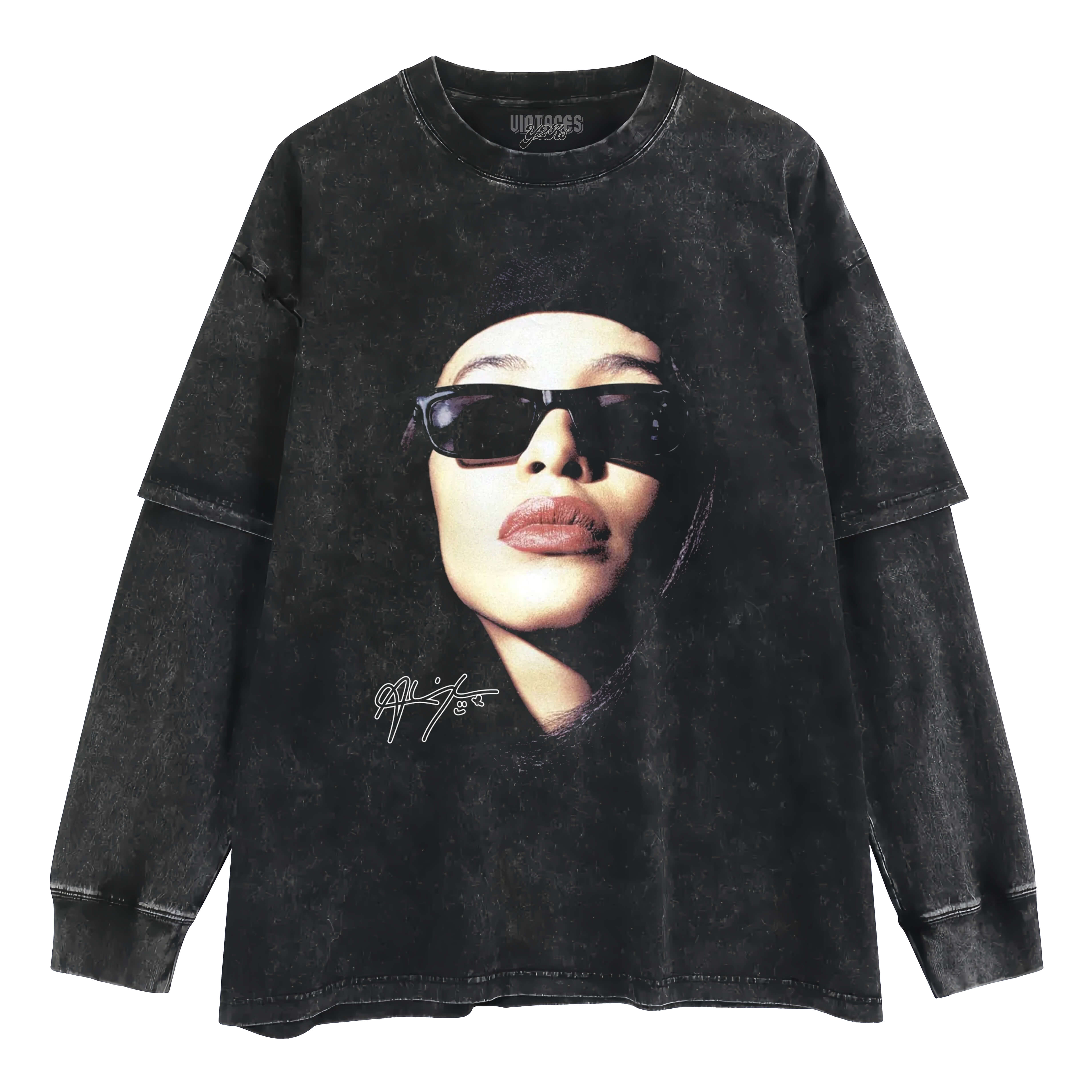 AALIYAH JUMBO LAYERED LONG SLEEVE