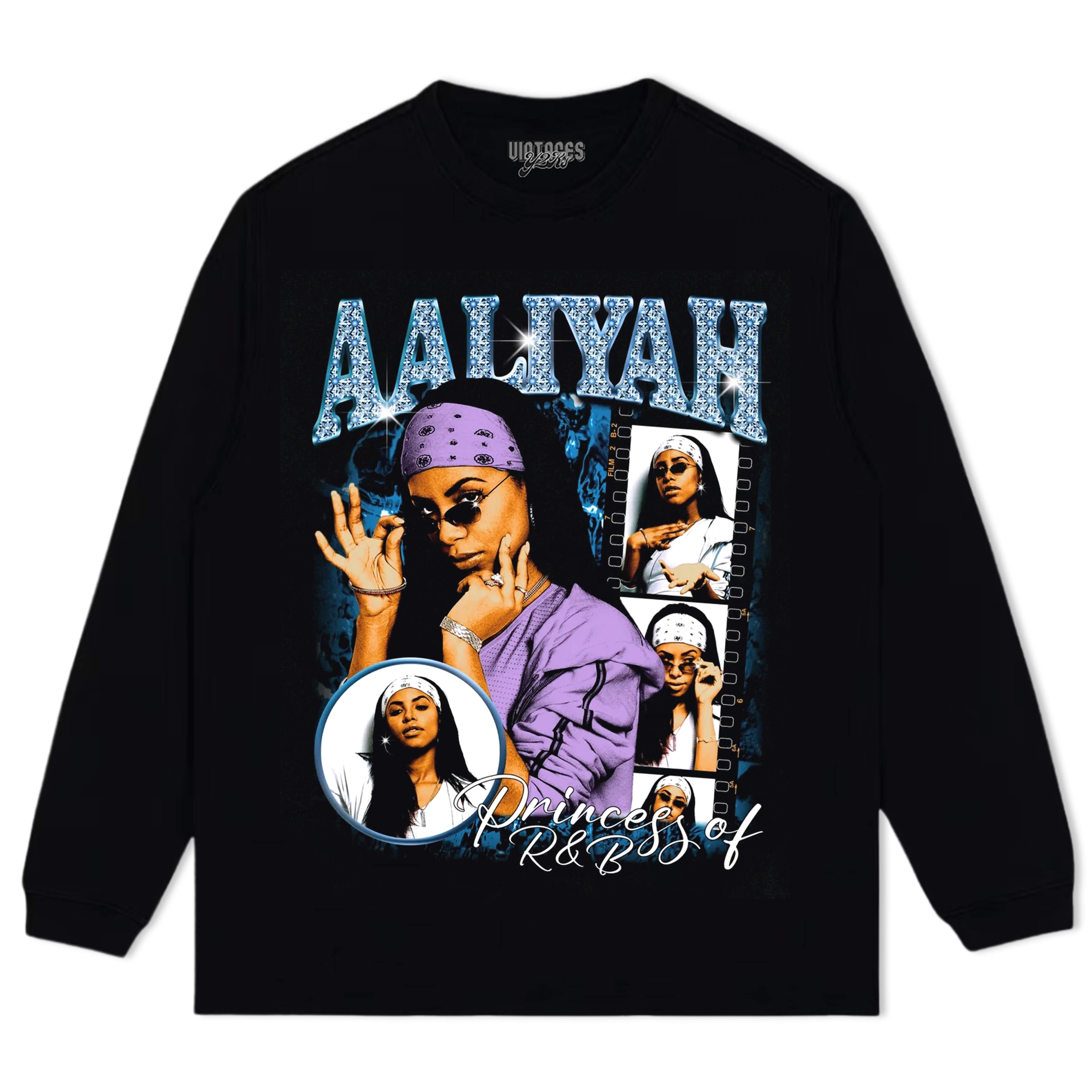 AALIYAH PRINCESS OF R&B TEE & LS & HOODIE