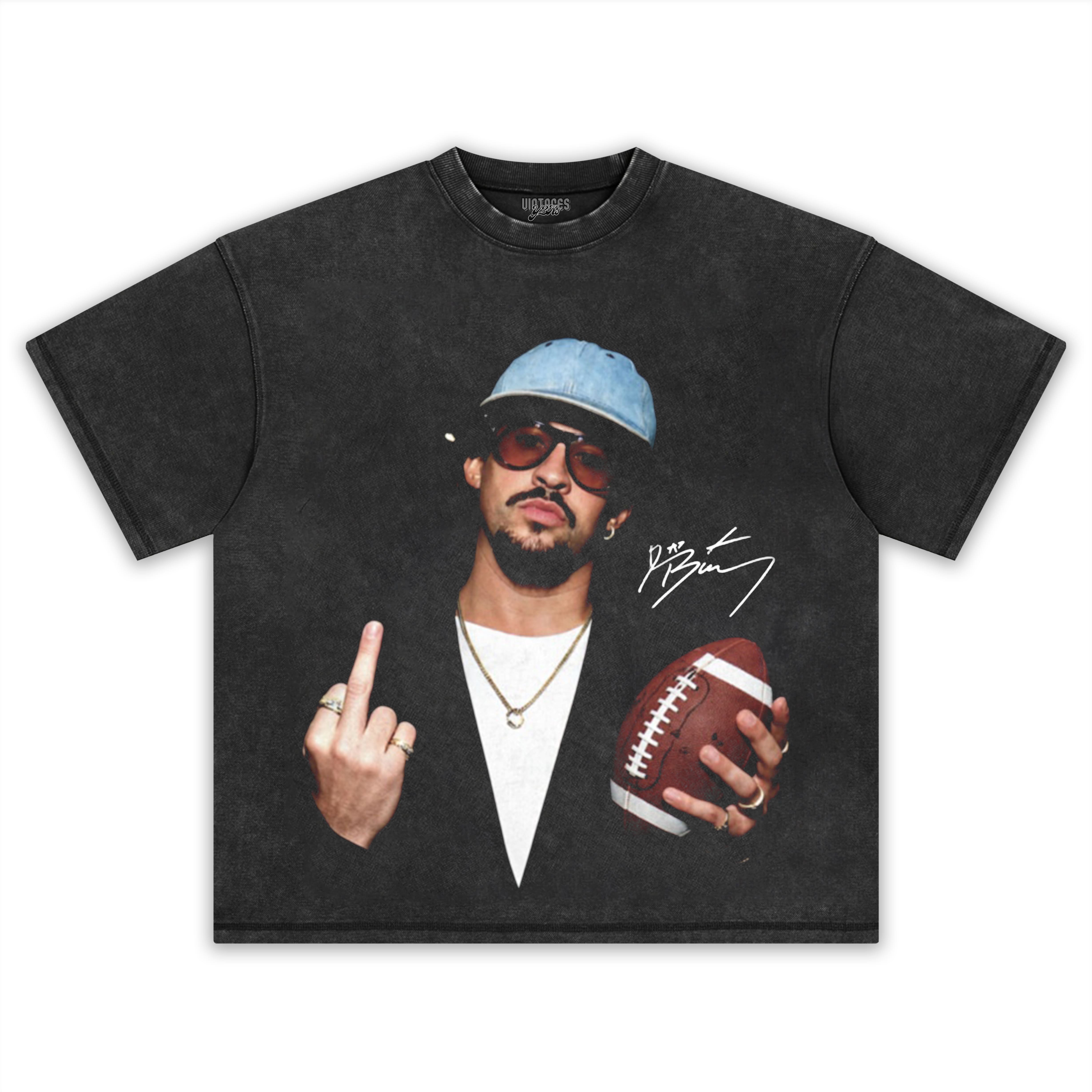 BAD BUNNY - MIDDLE-FINGER V3 TEE & LS & HOODIE