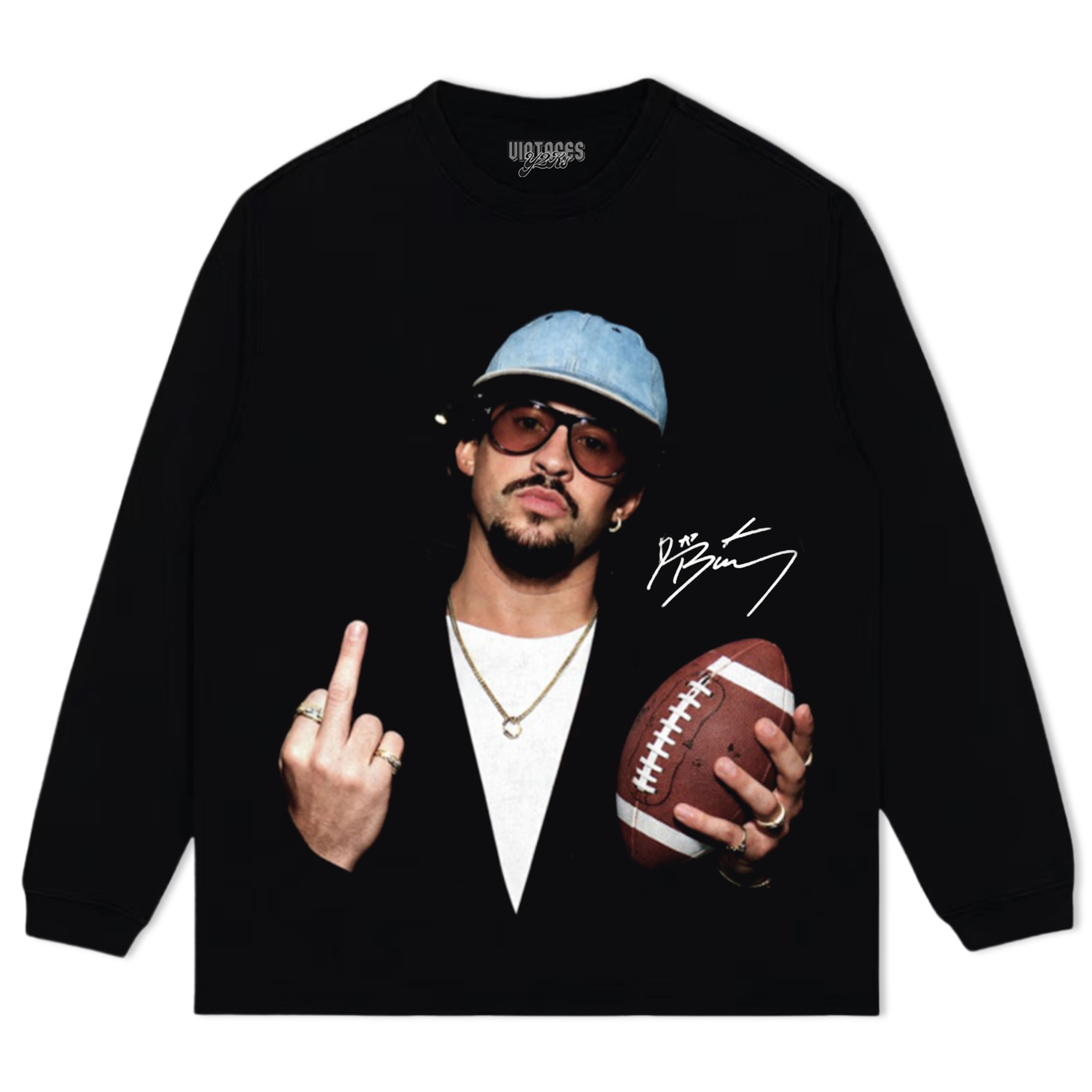 BAD BUNNY - MIDDLE-FINGER V3 TEE & LS & HOODIE