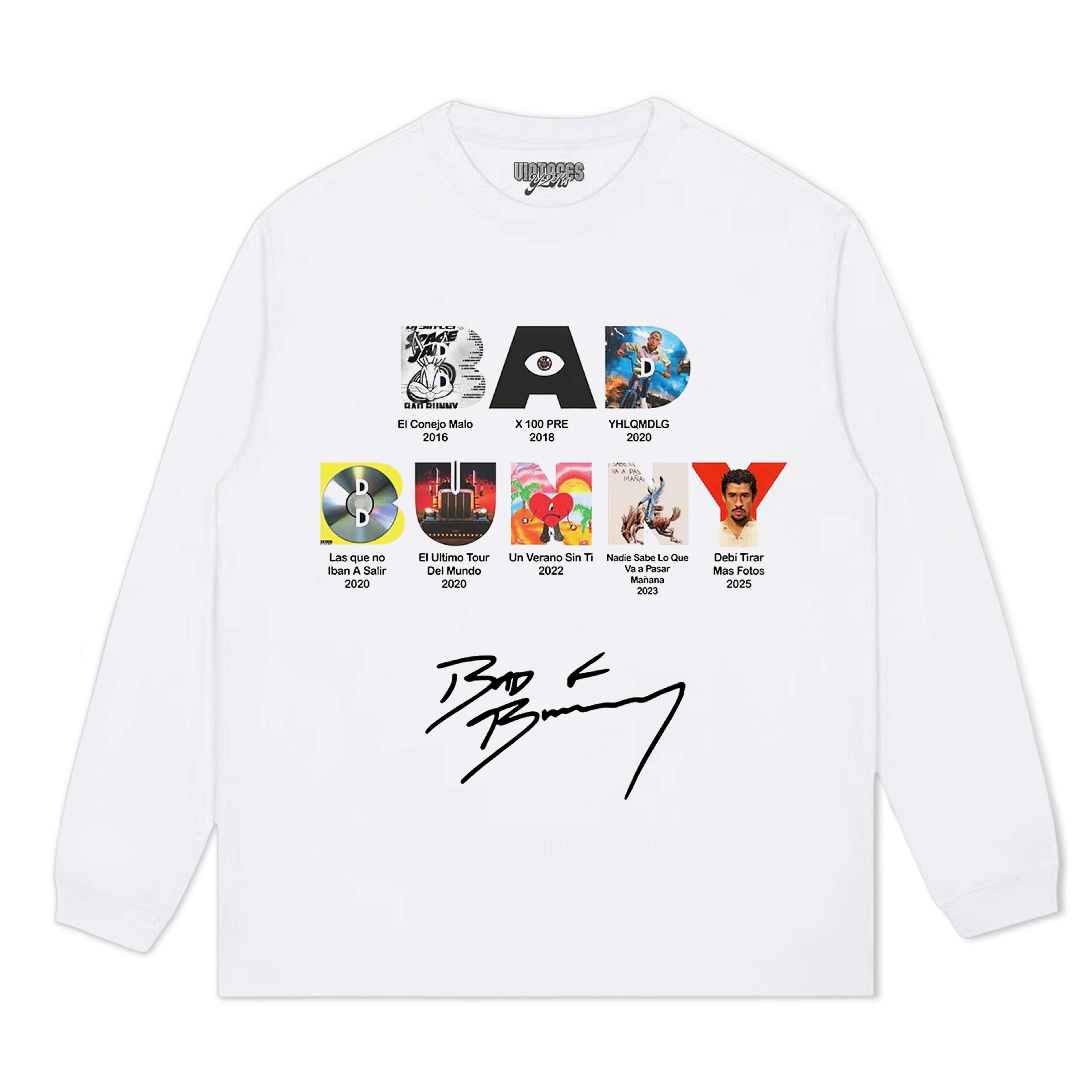 BAD BUNNY 2025 V3 TEE & LS & HOODIE